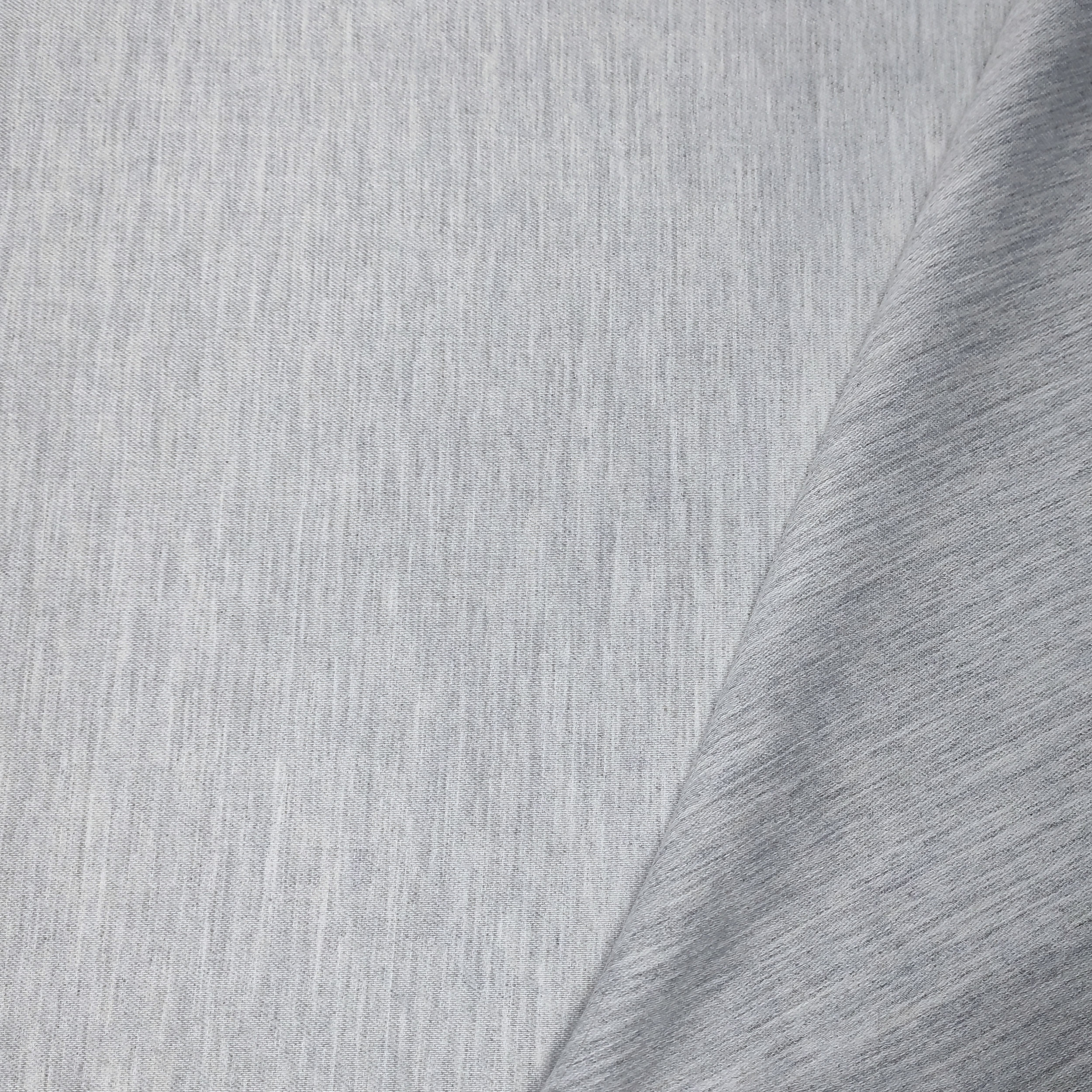Tissu de rideau en fausse viscose gris Image