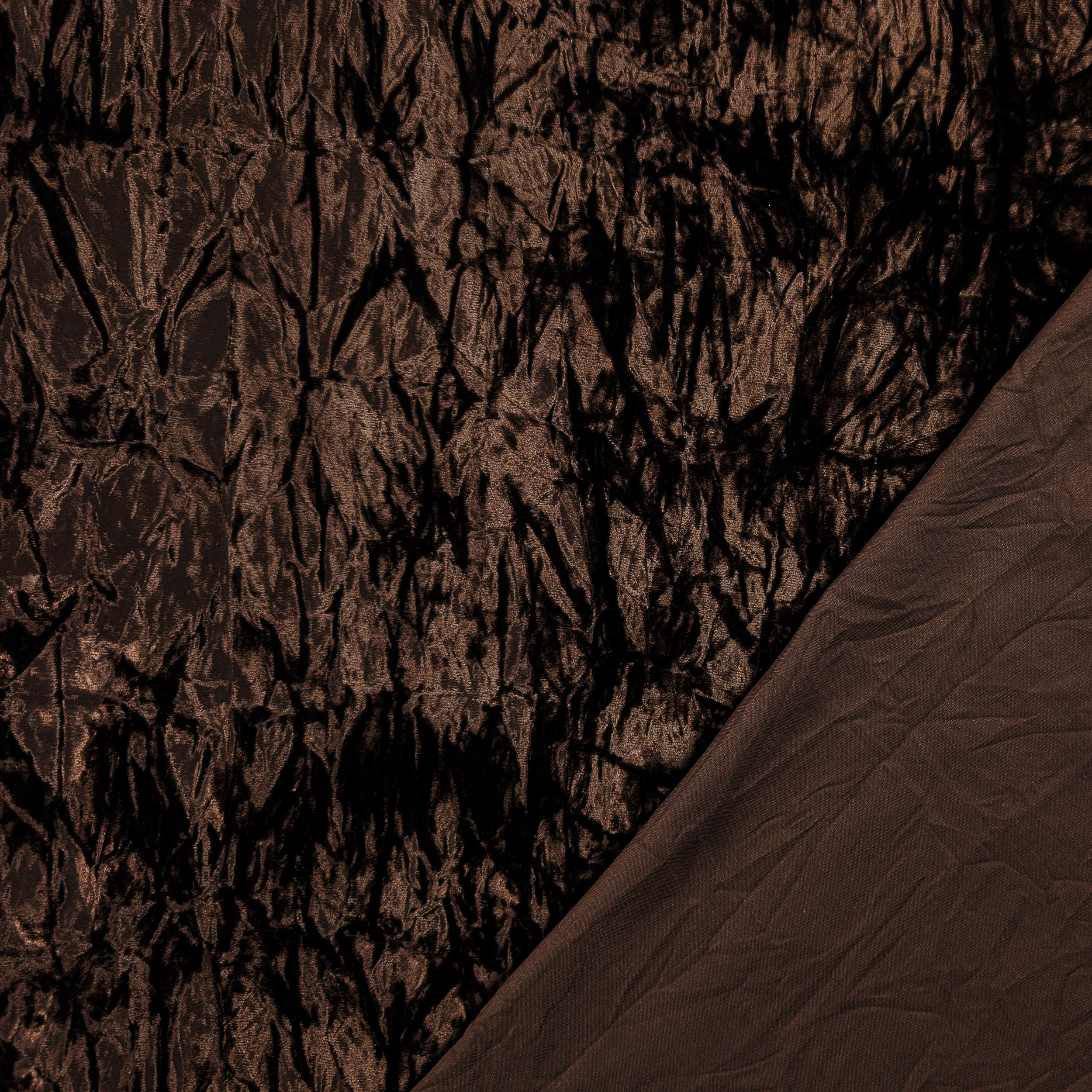 Hammered Velvet Brown Image
