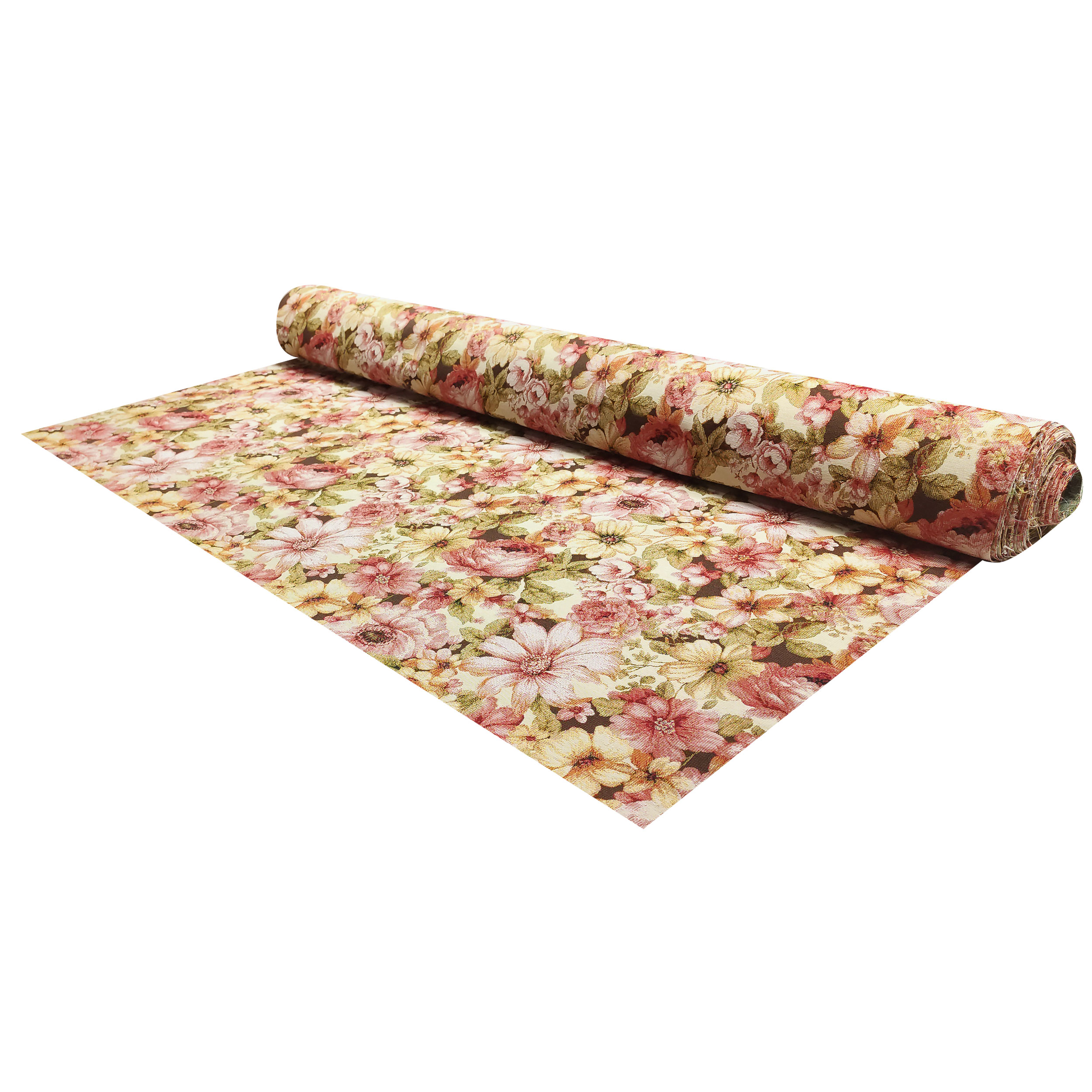 Gobelino con rosas y flores