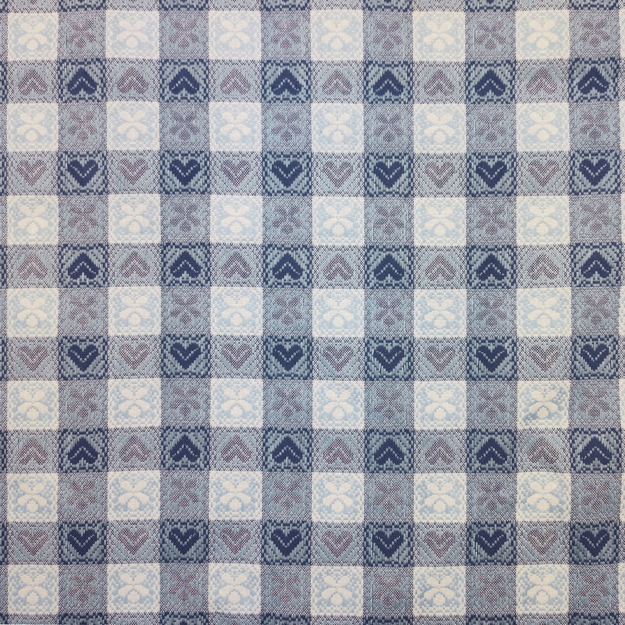 Tissu de nappe tyrolienne teintée au fil Image