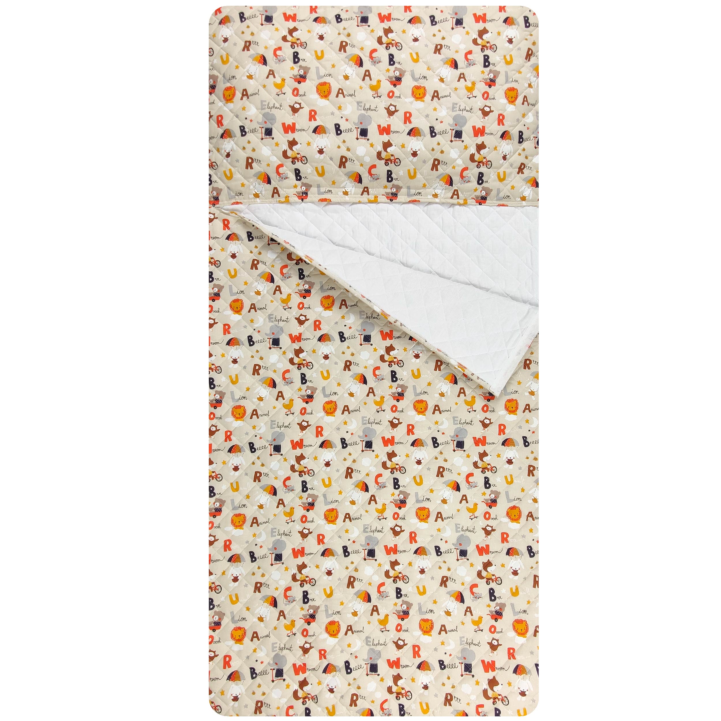 Sac de couchage Animaux et lettres