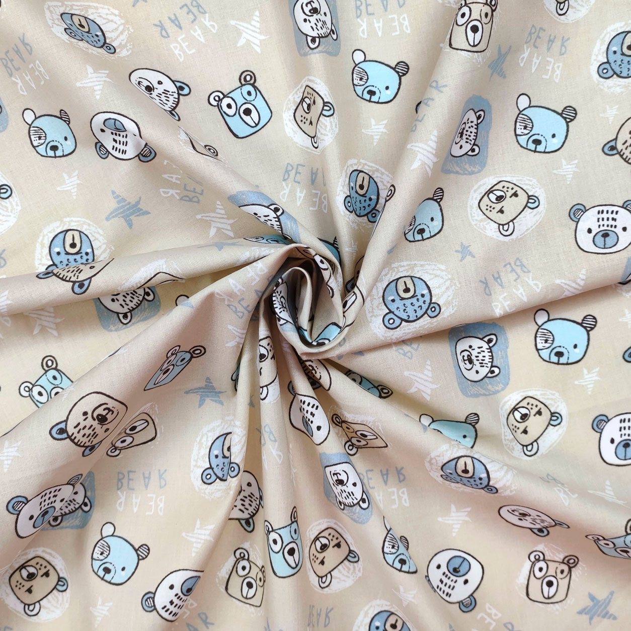 tessuto-in-cotone-teddy-bear-azzurro-beige