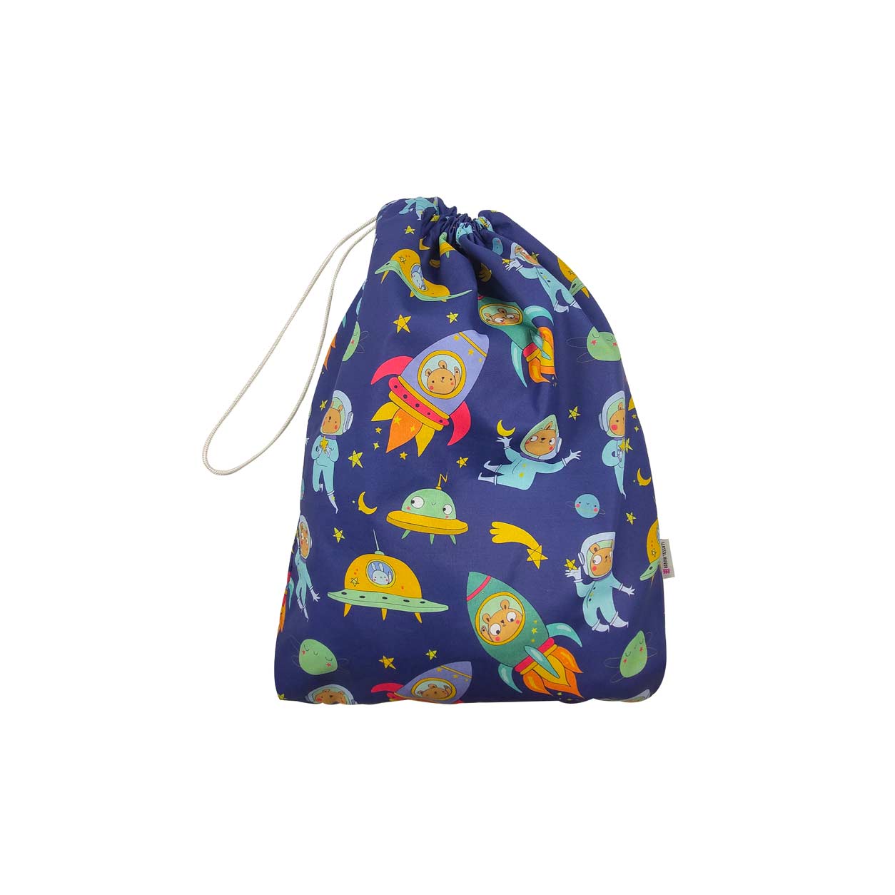 Sac à langer nounours astronaute - Panini Fabrics Image
