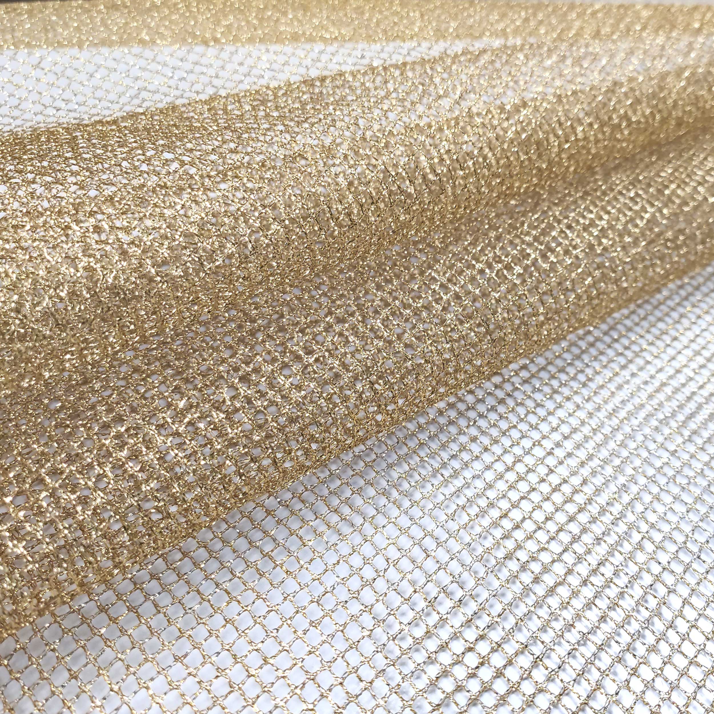 Gold Mesh Gewebe