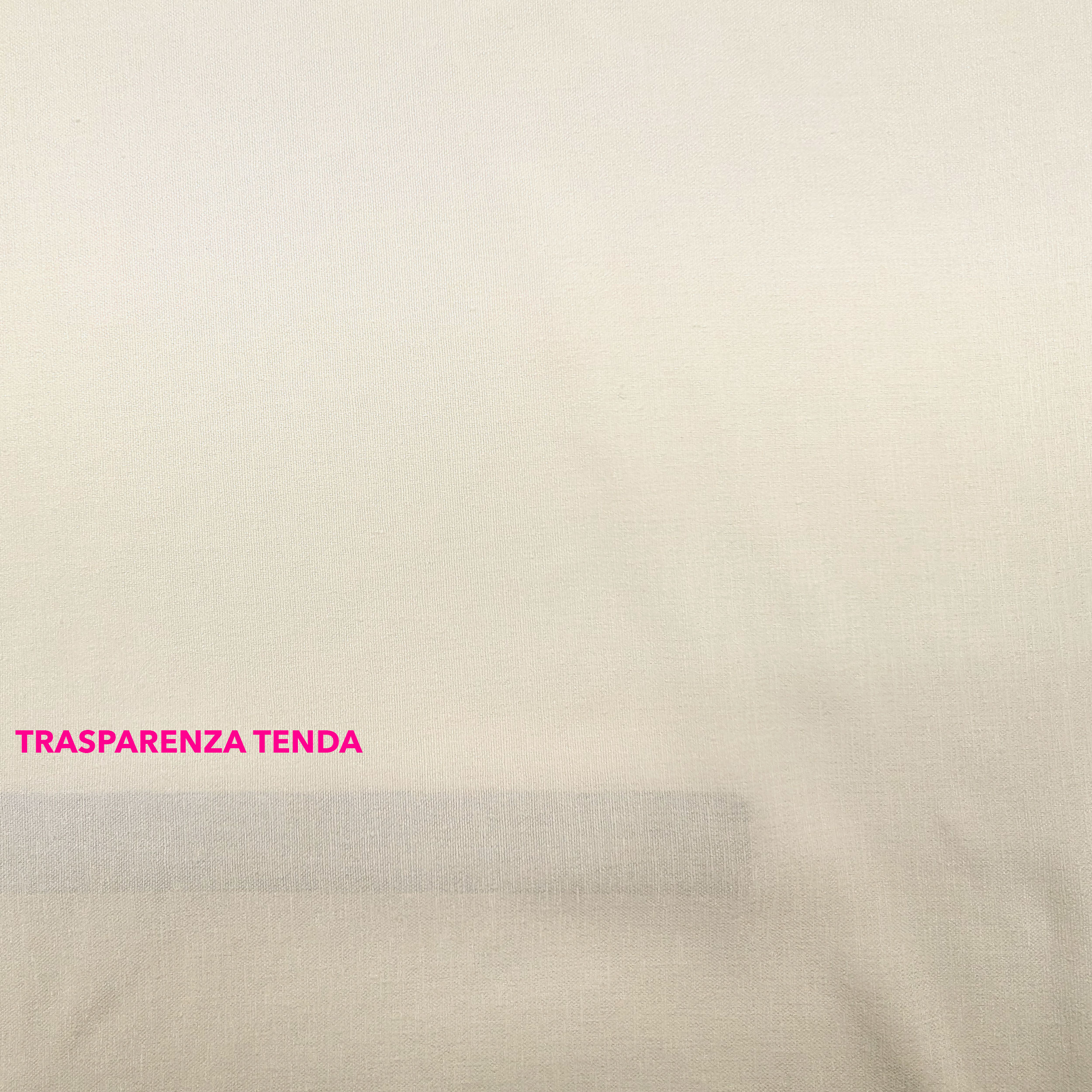 Faux Linen Curtain Fabric Cream Image