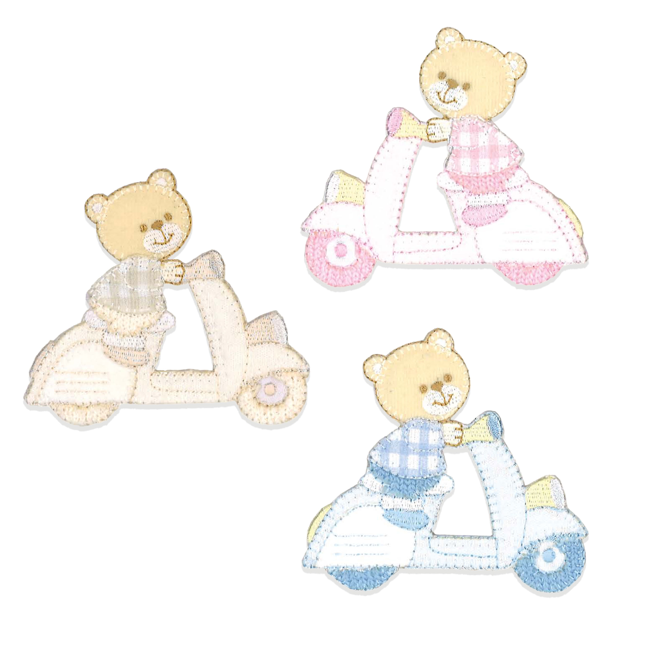Thermoadhesive application Vespa Bear Image