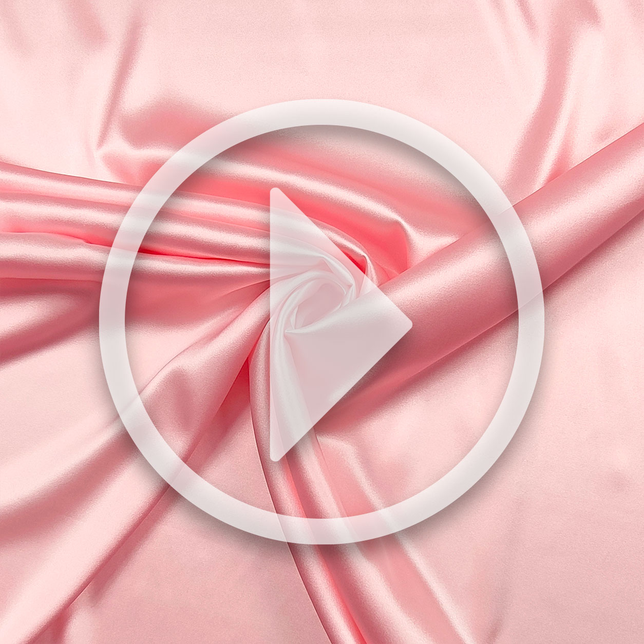 Tissu extensible en satin de soie rose Image