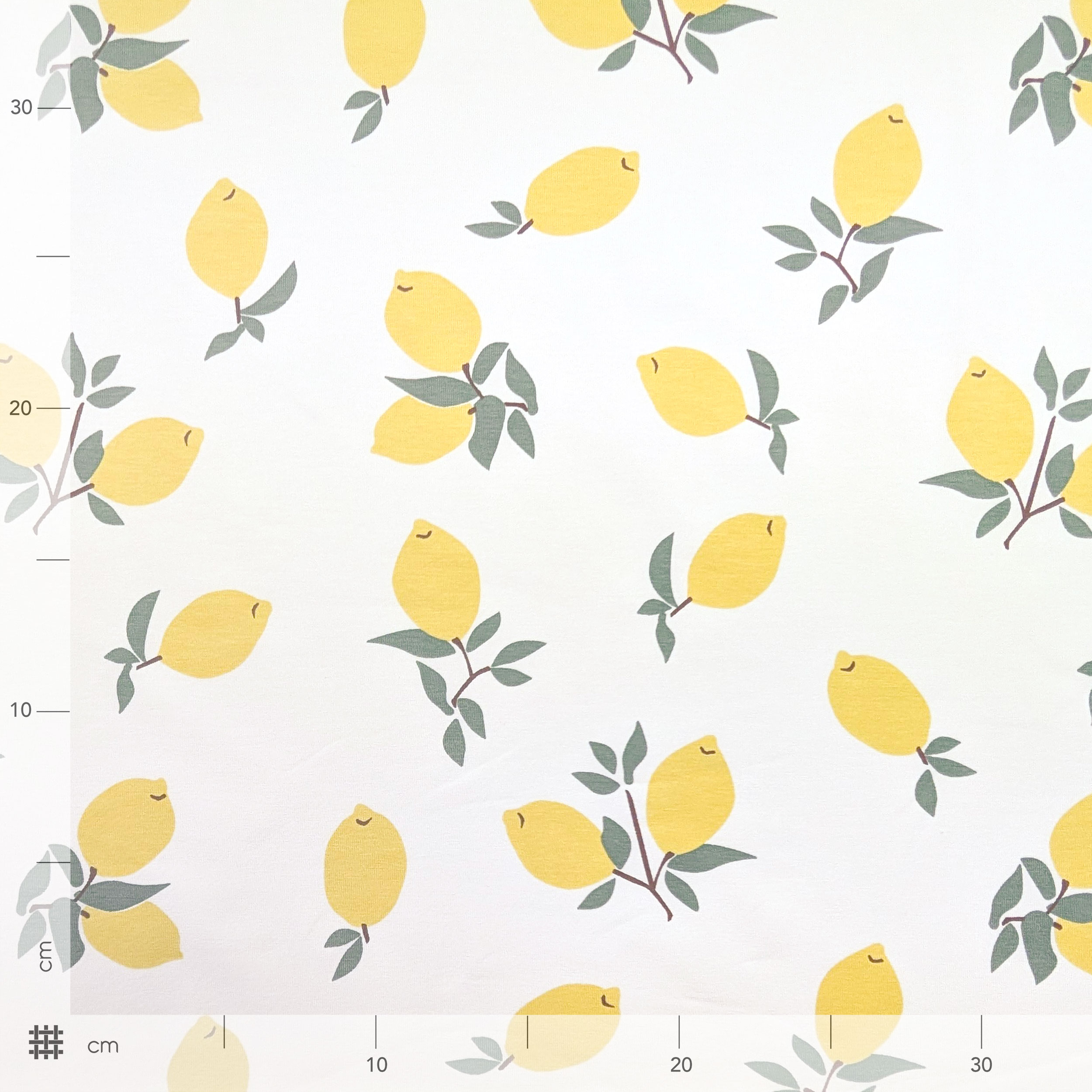 Jersey Cotton Fantasy Lemon Image