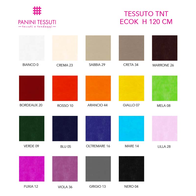 Tabella Colore TNT
