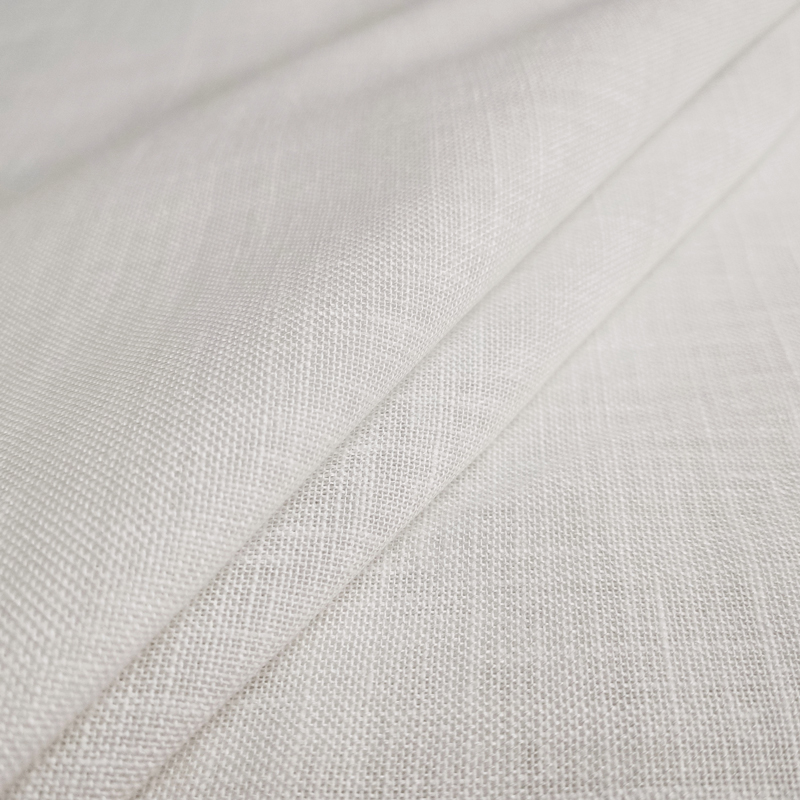 Stoffreste Gemischtes Leinen Vorhang Elfenbein 100x320 cm Image