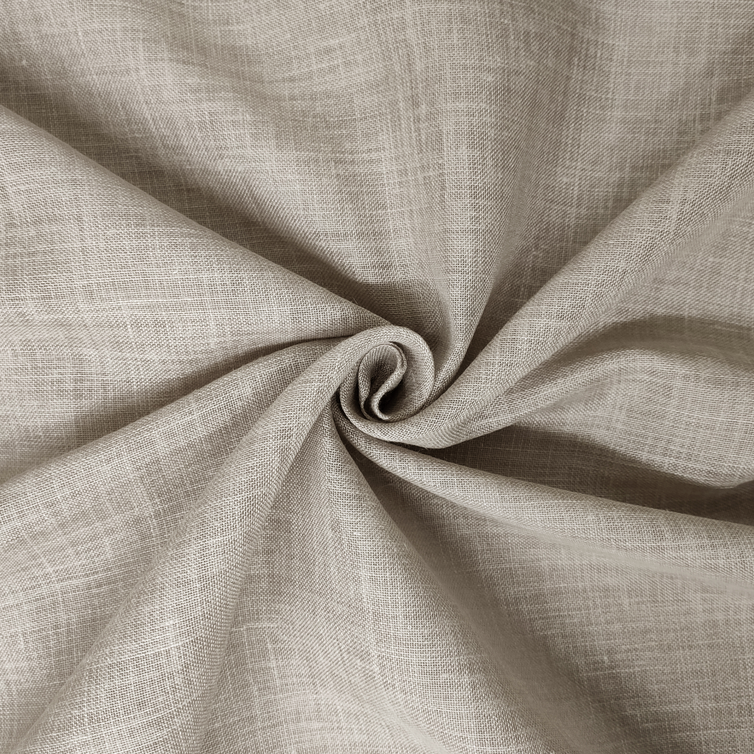 Linen Blend Curtain Fabric Image