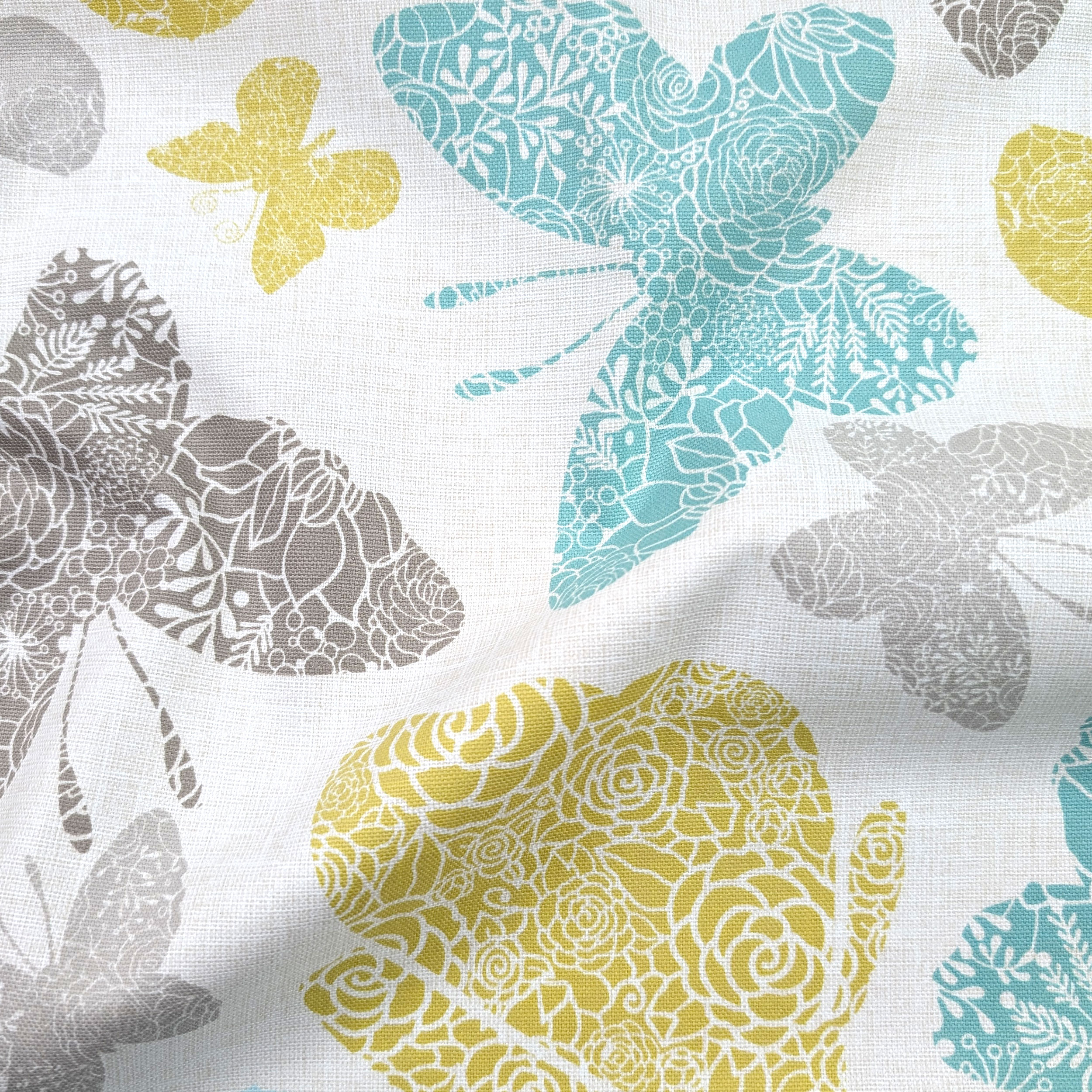 Cotton Panama Hat with Butterfly Pattern Image
