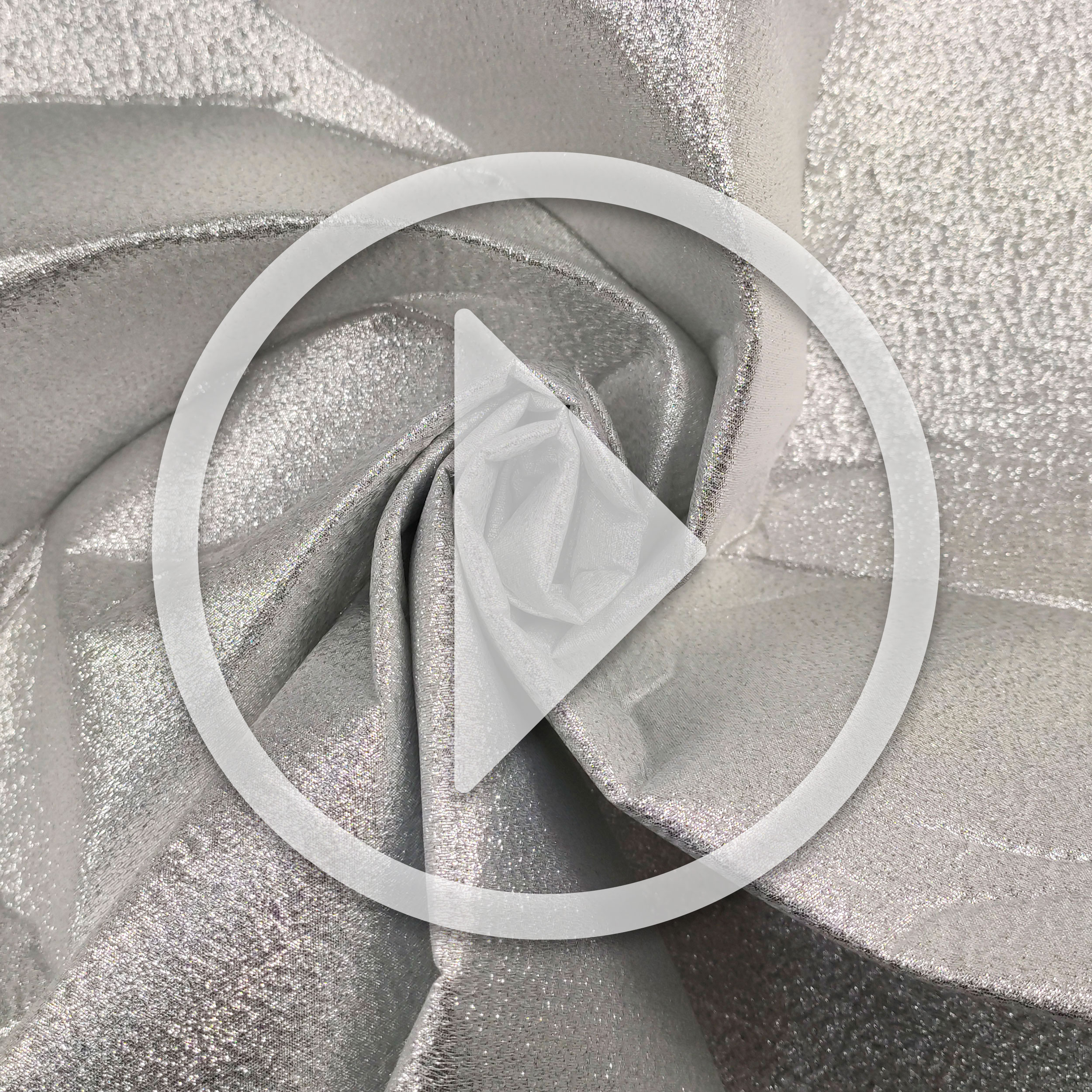 Silver Lamé Sponge Image