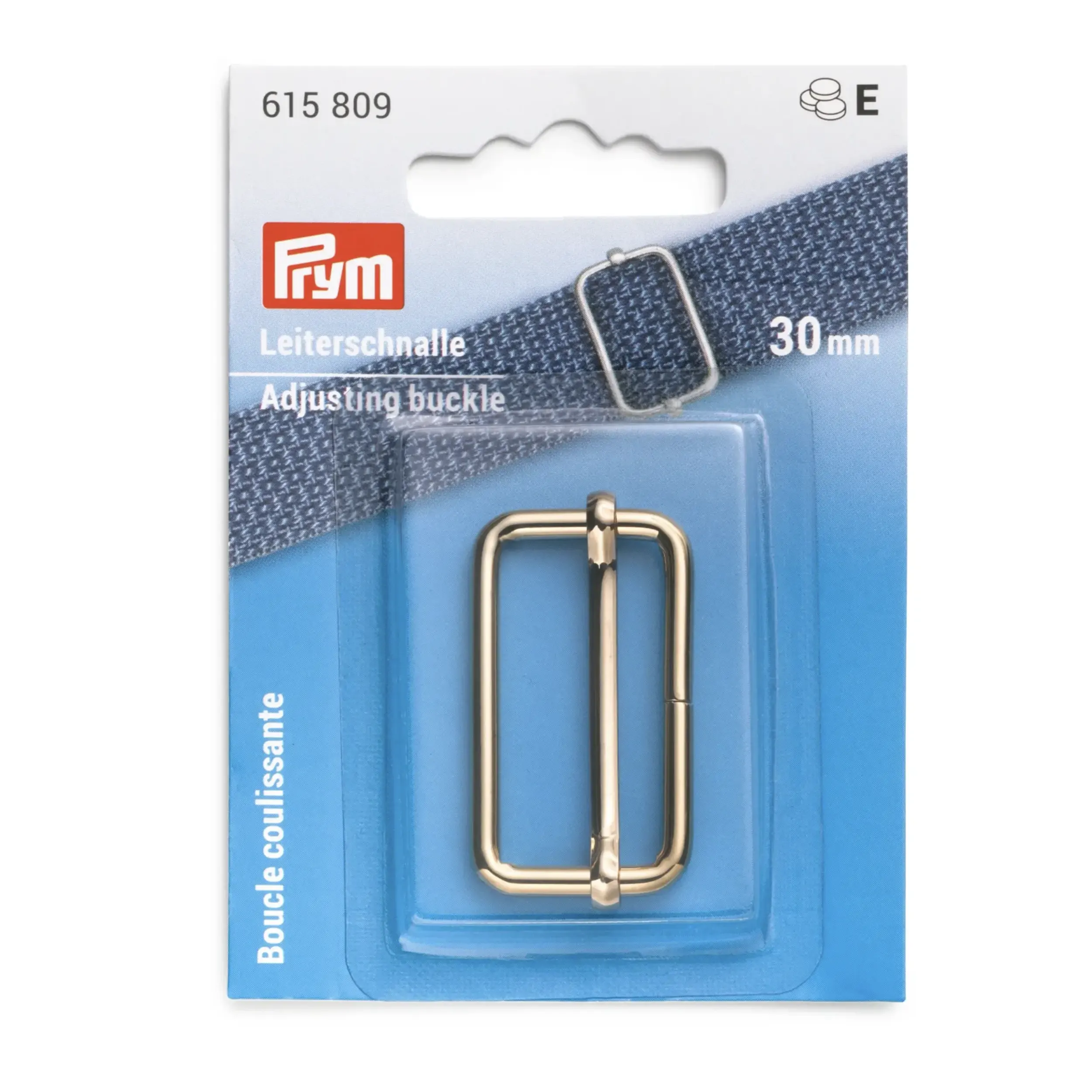  Fibbia Regolatrice Oro 30 mm Prym 