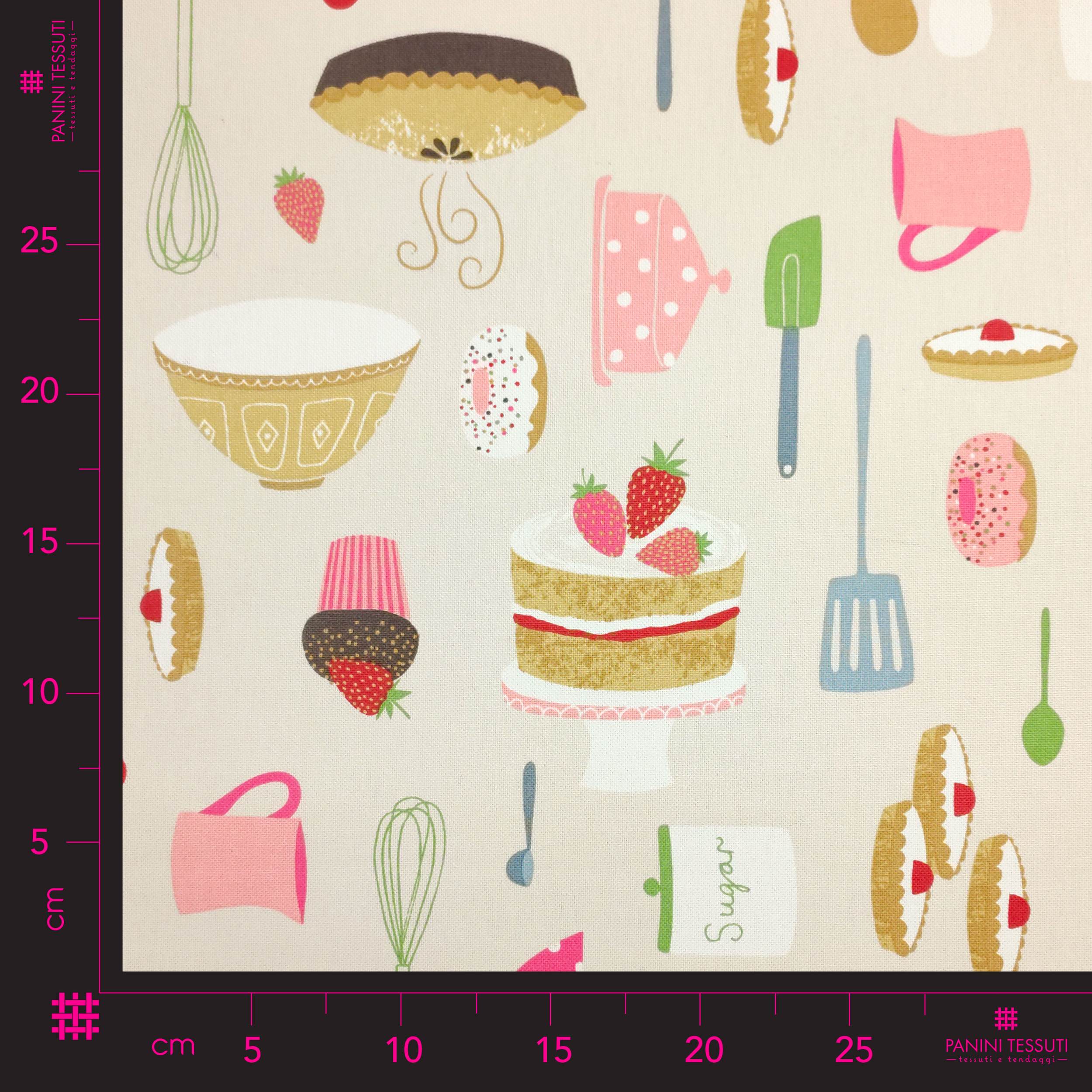 Panama Fabric Cakes and Sweets (gâteaux et friandises) Image