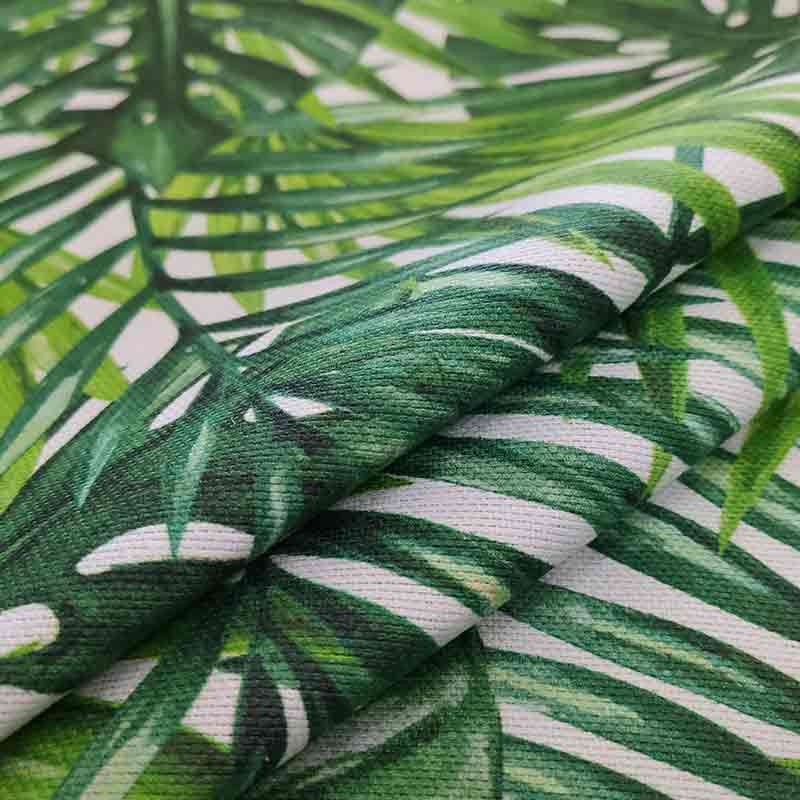 Tissu Tropical Leaves Panama Image