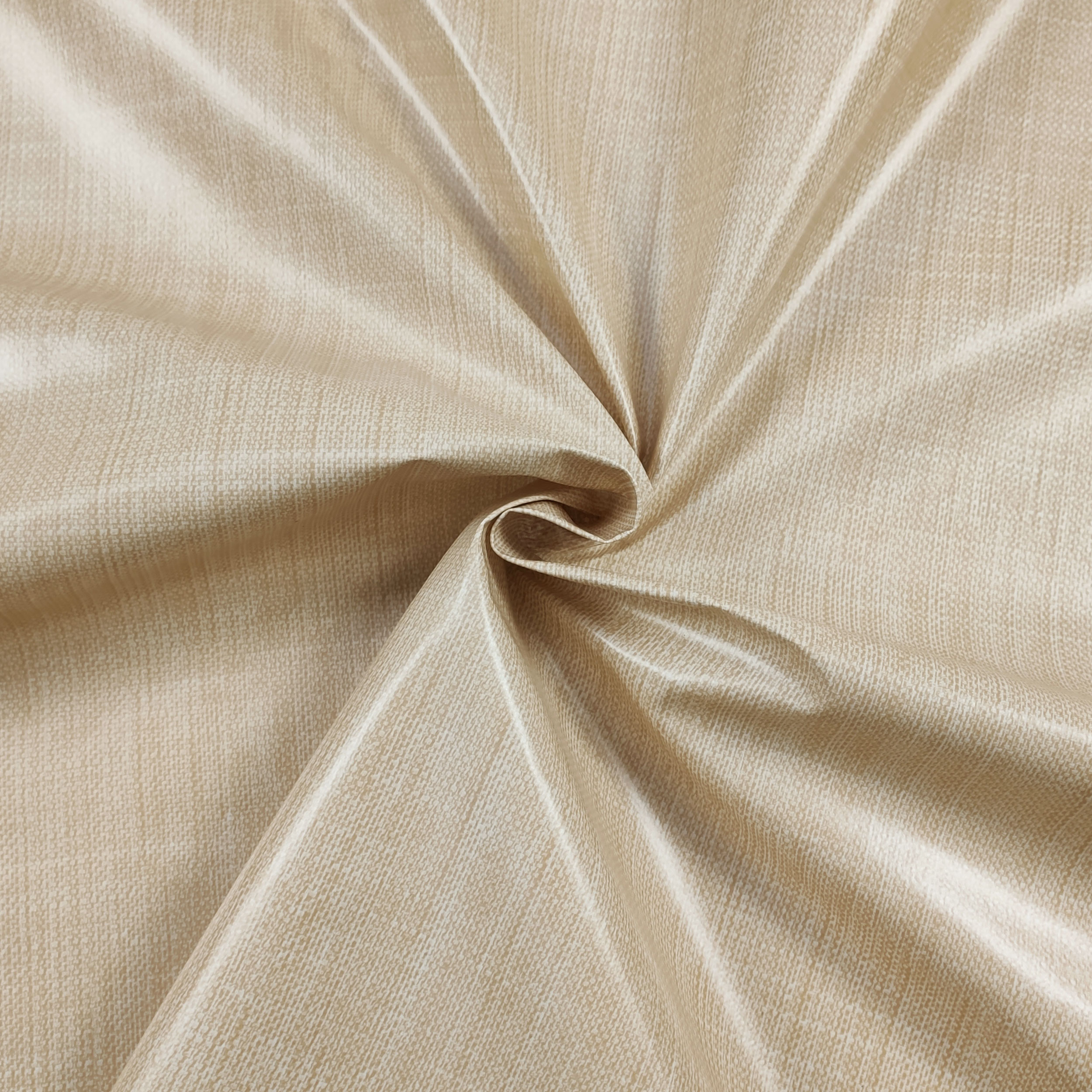 Fabric for Plastic-coated Tablecloth Beige Melange