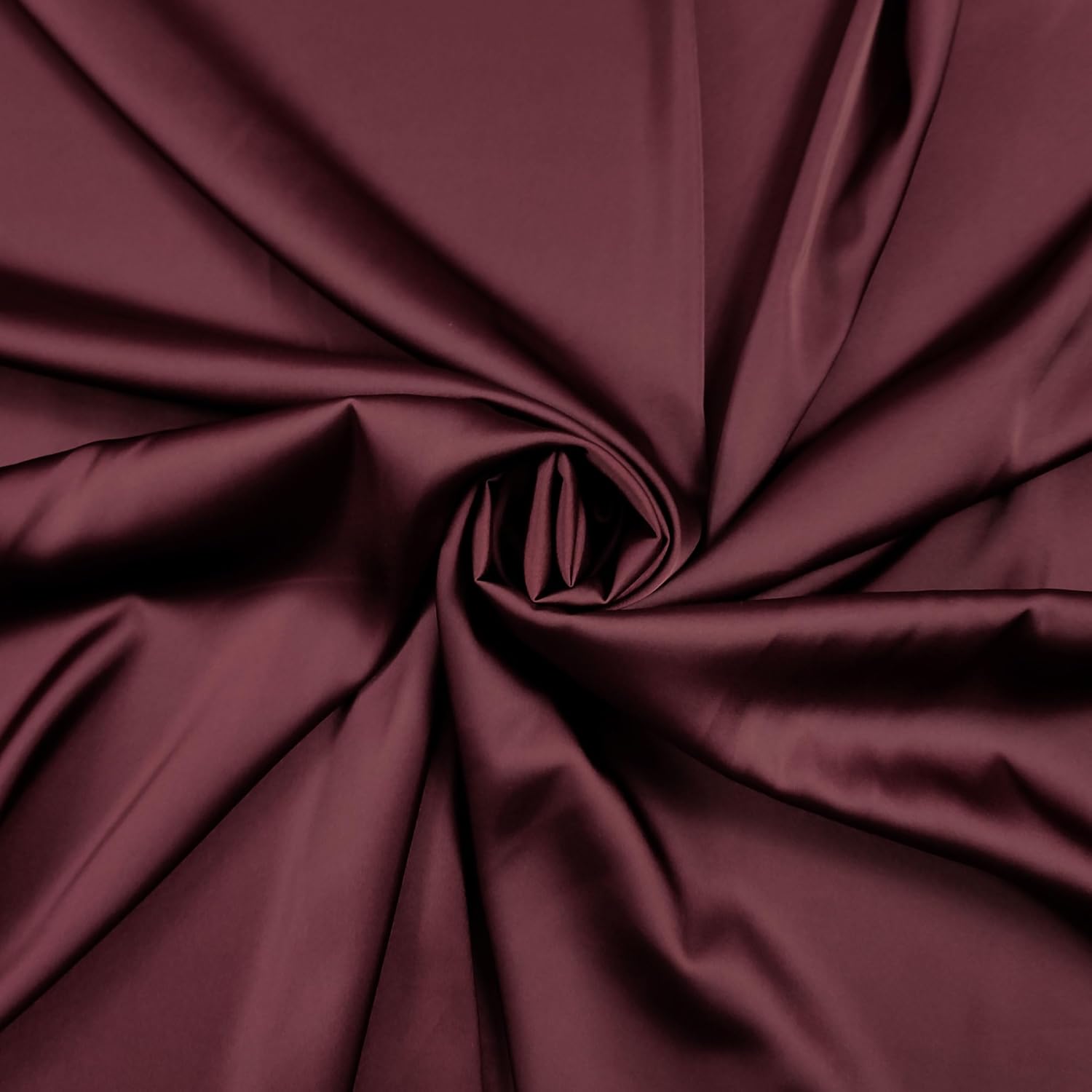 Silky Sateen Stretch Fabric Image