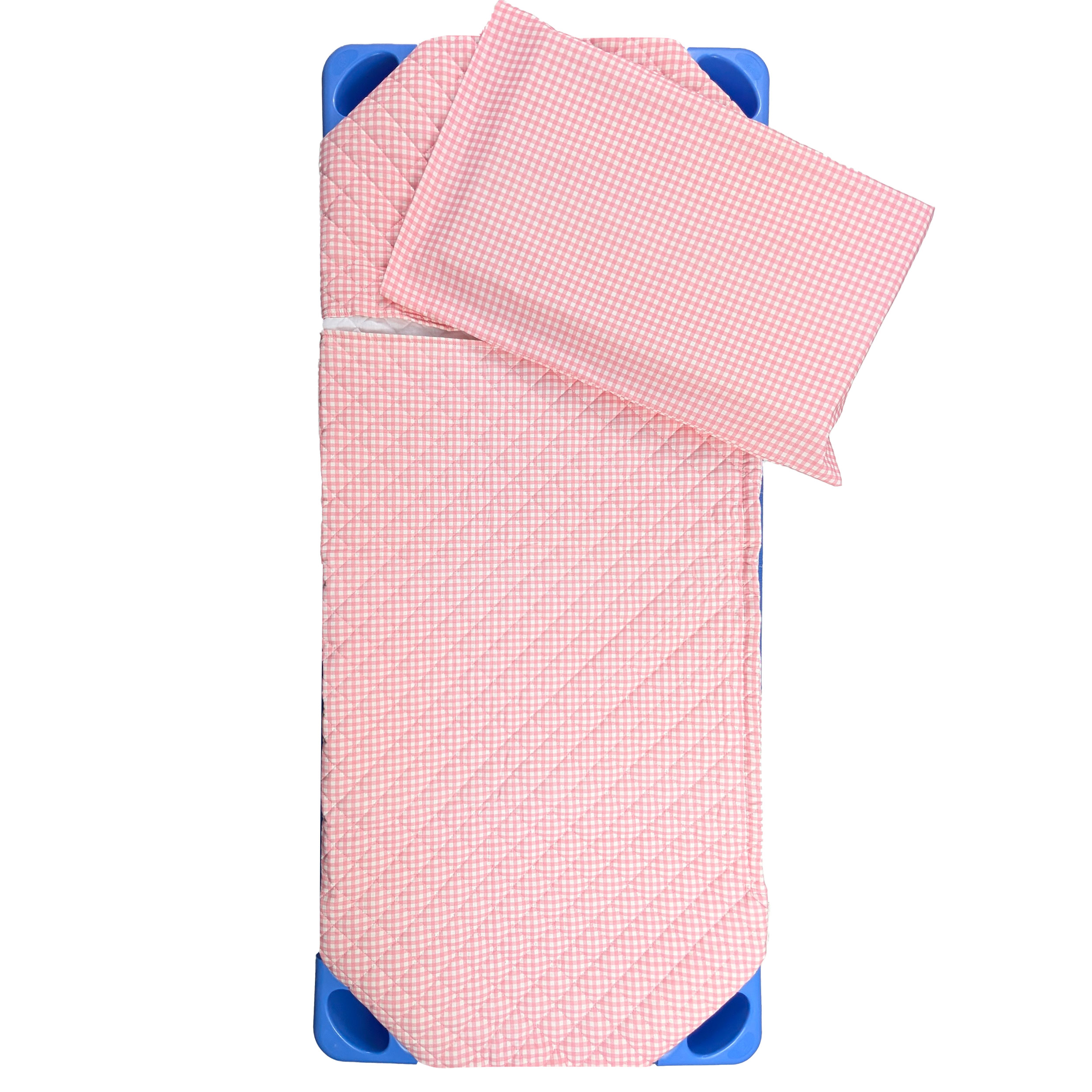 Shaped Sleeping Bag for Brandy Squares Pink Image