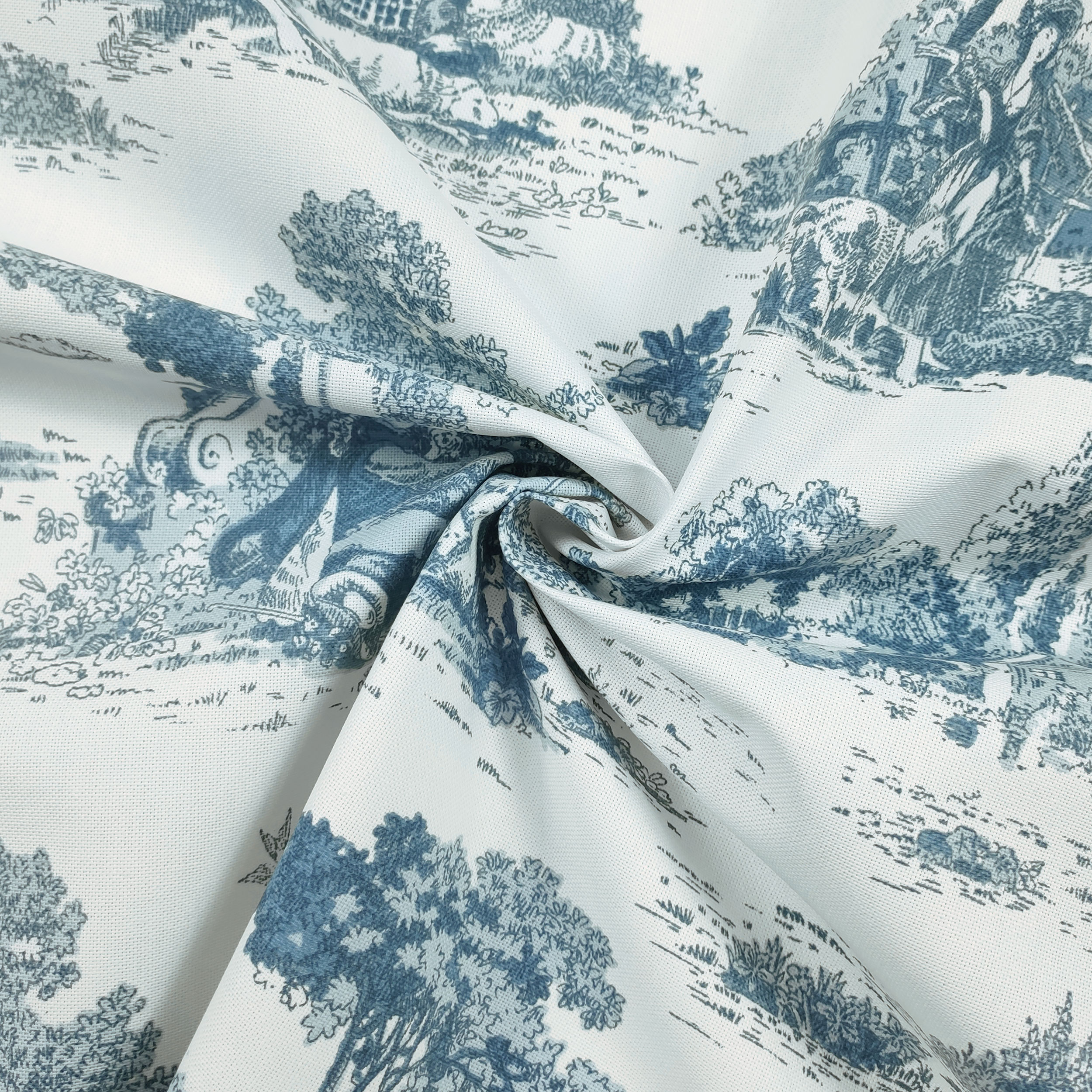 Panama Toile de Jouy Oil Image