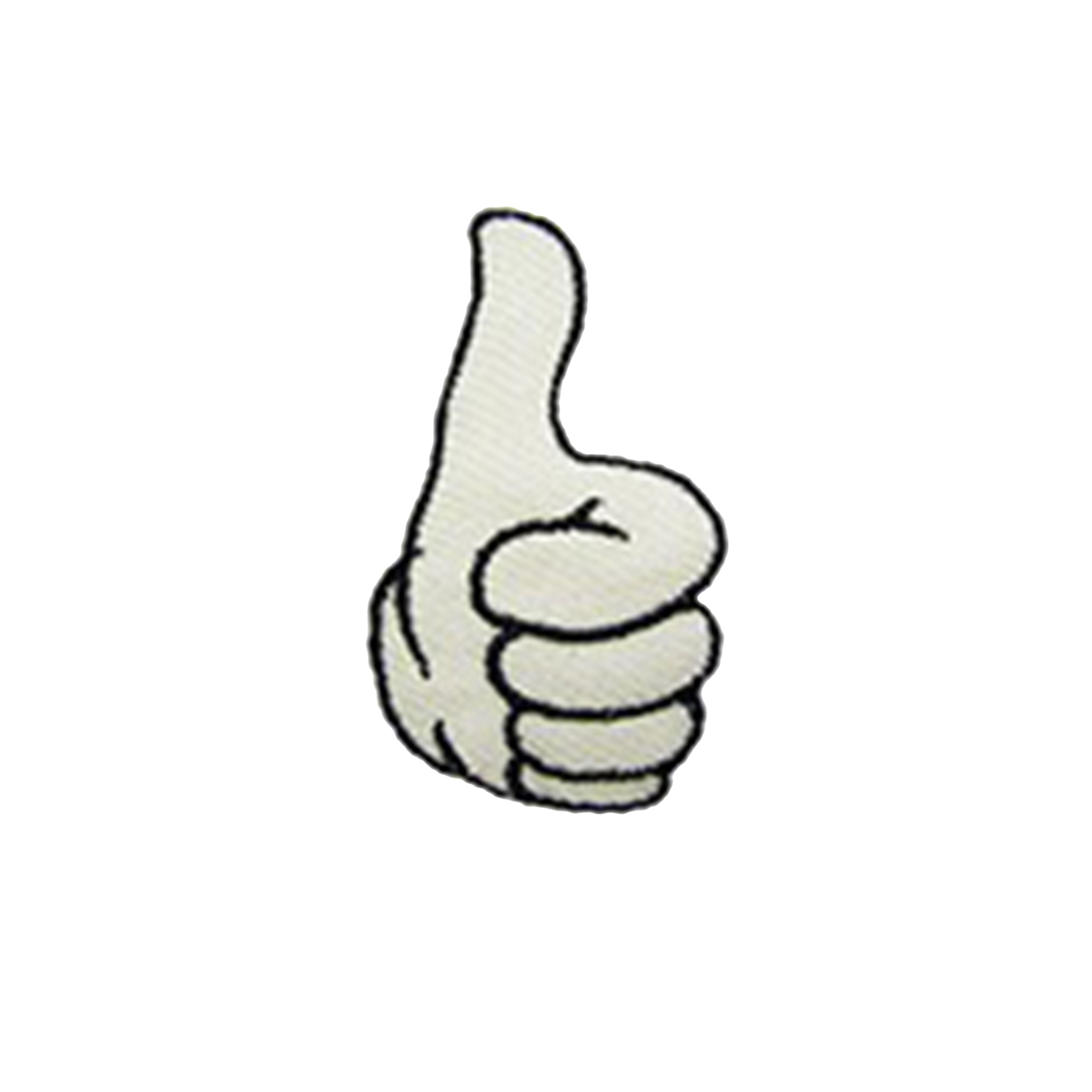 Hand Thermo-Adhesive "OK" Application Image