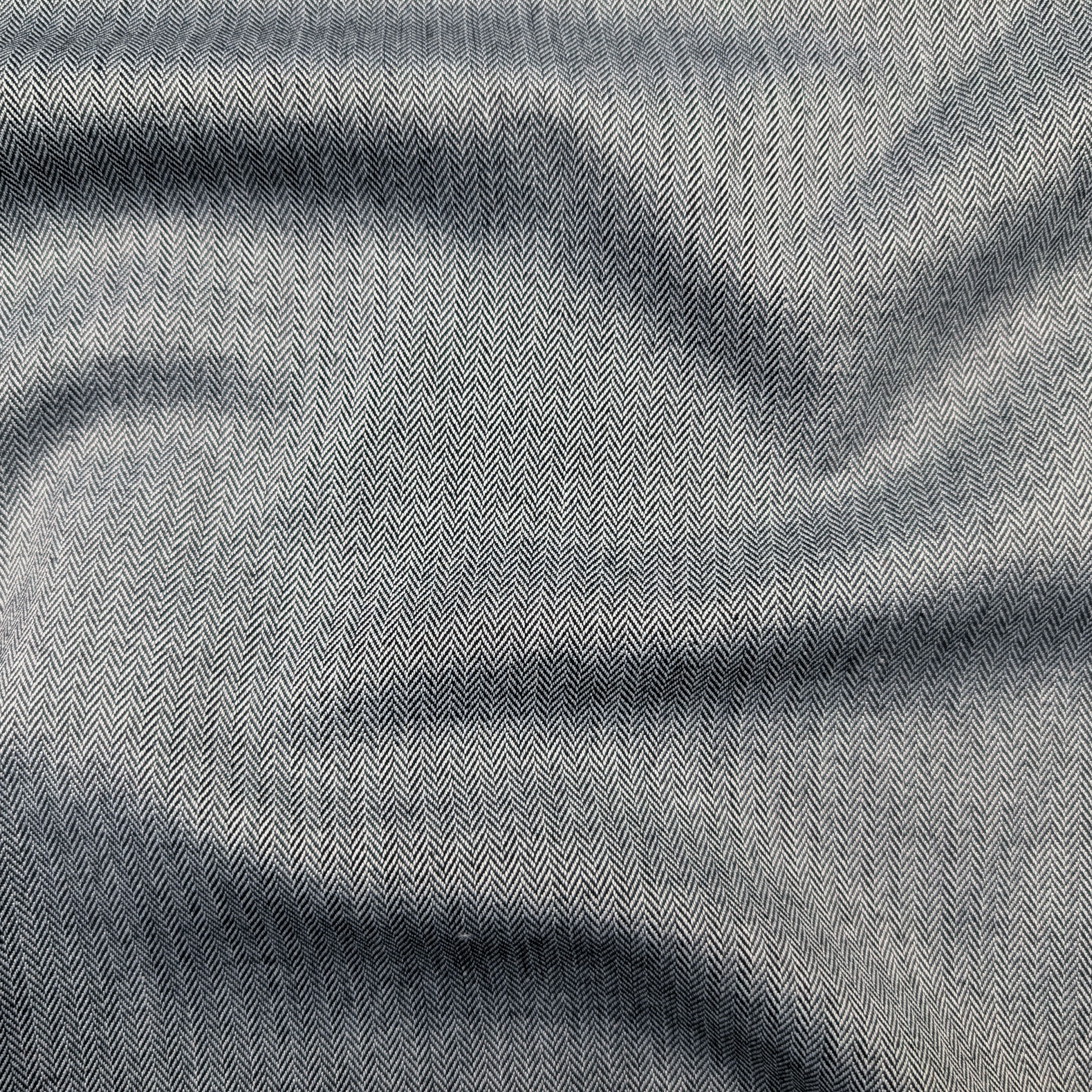 Cotton Blend Herringbone Mini Grey Image
