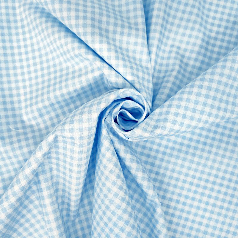 Celestial Check Baumwollstoff