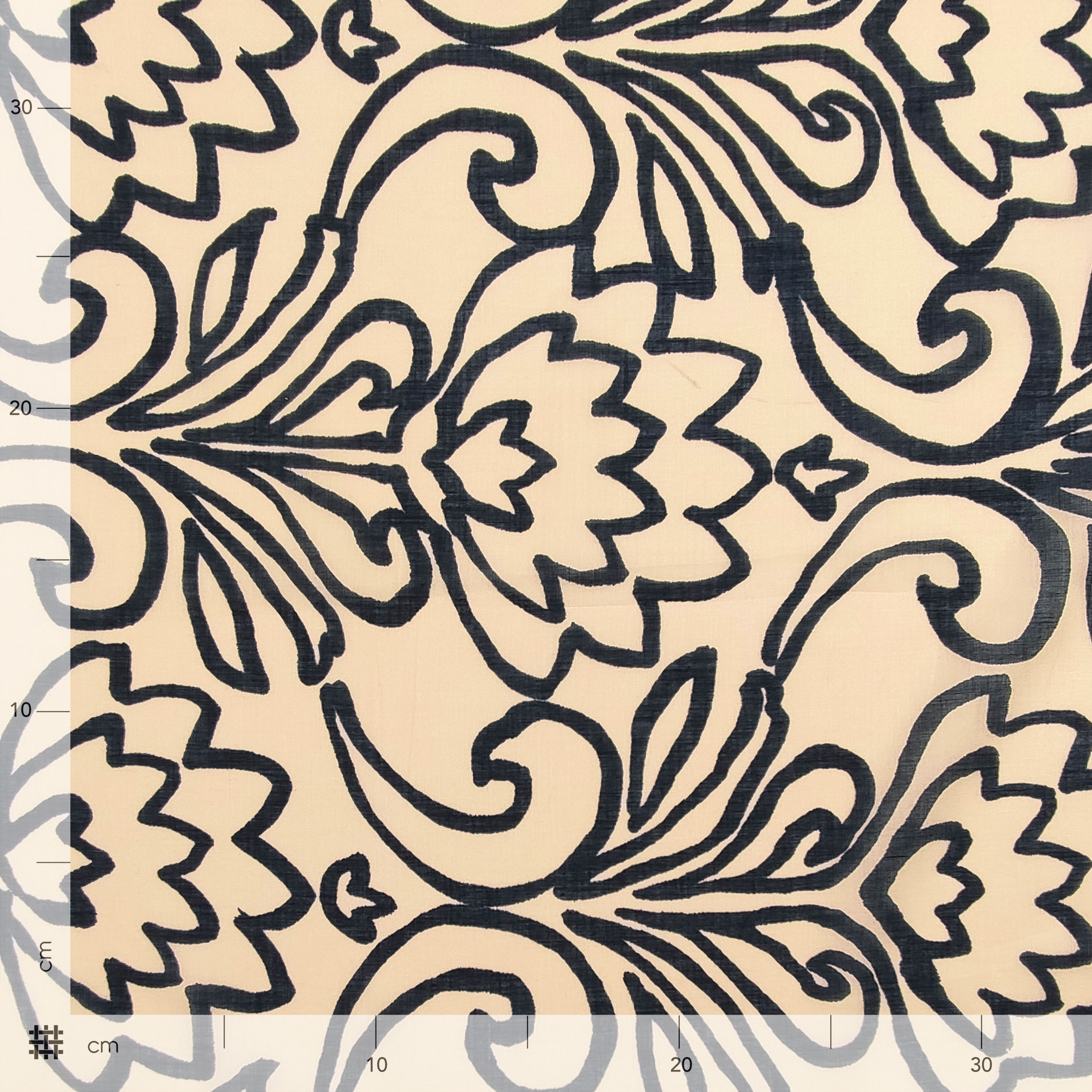 Setata muslin High Fashion Beige et noir