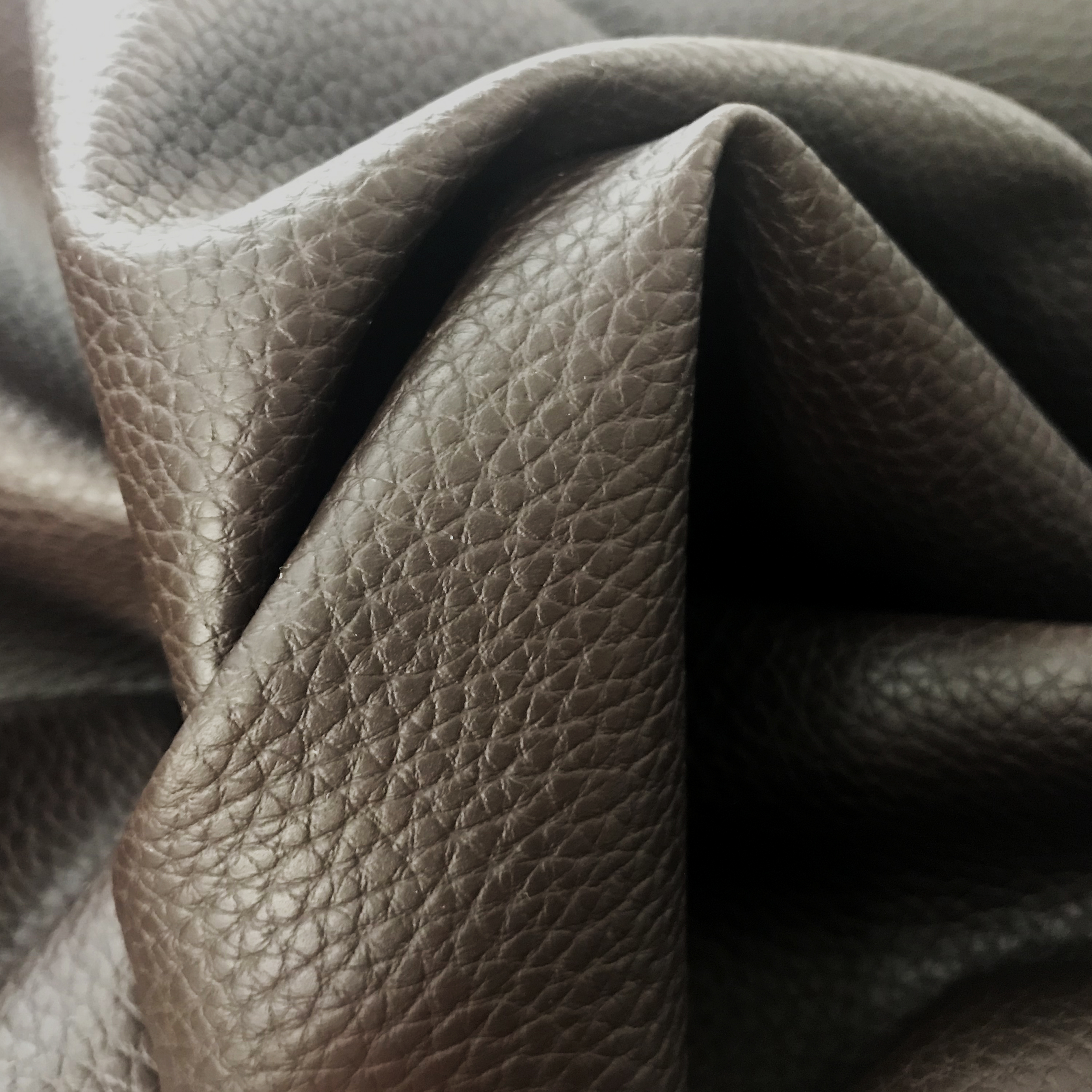 Clipping Faux cuir imperméable Marron foncé 170x140 cm Image