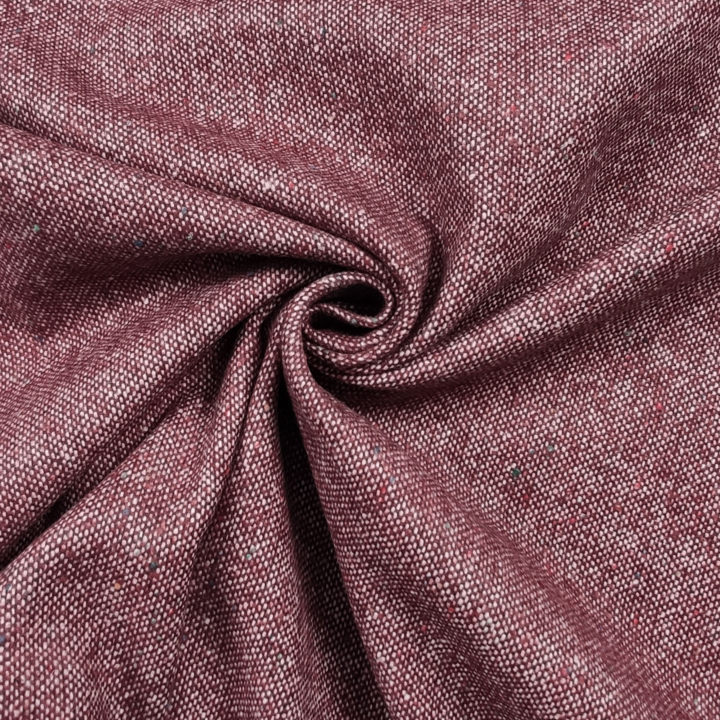 Melange Pullover Rot