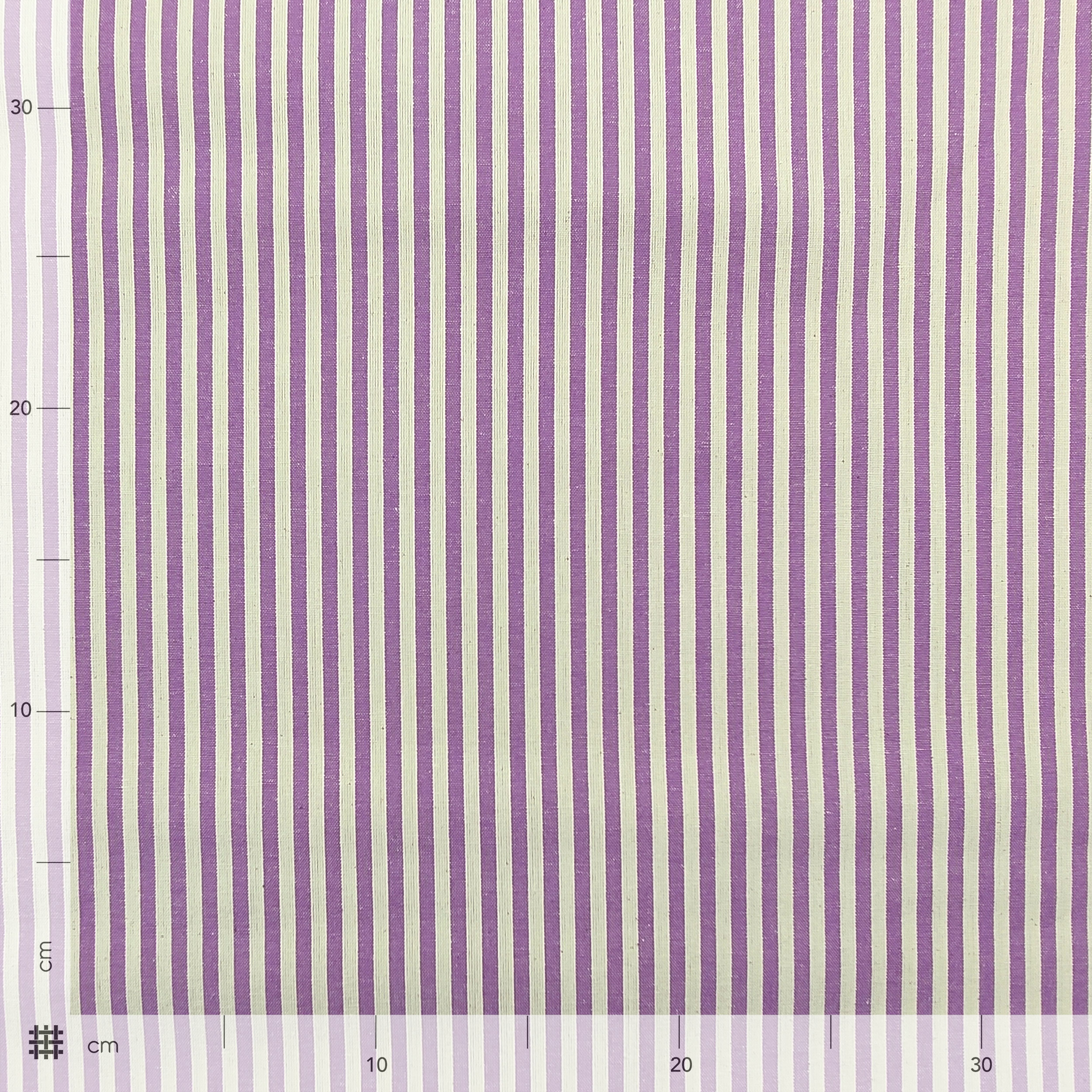 Pure Cotton Striped Tablecloth Fabric Image