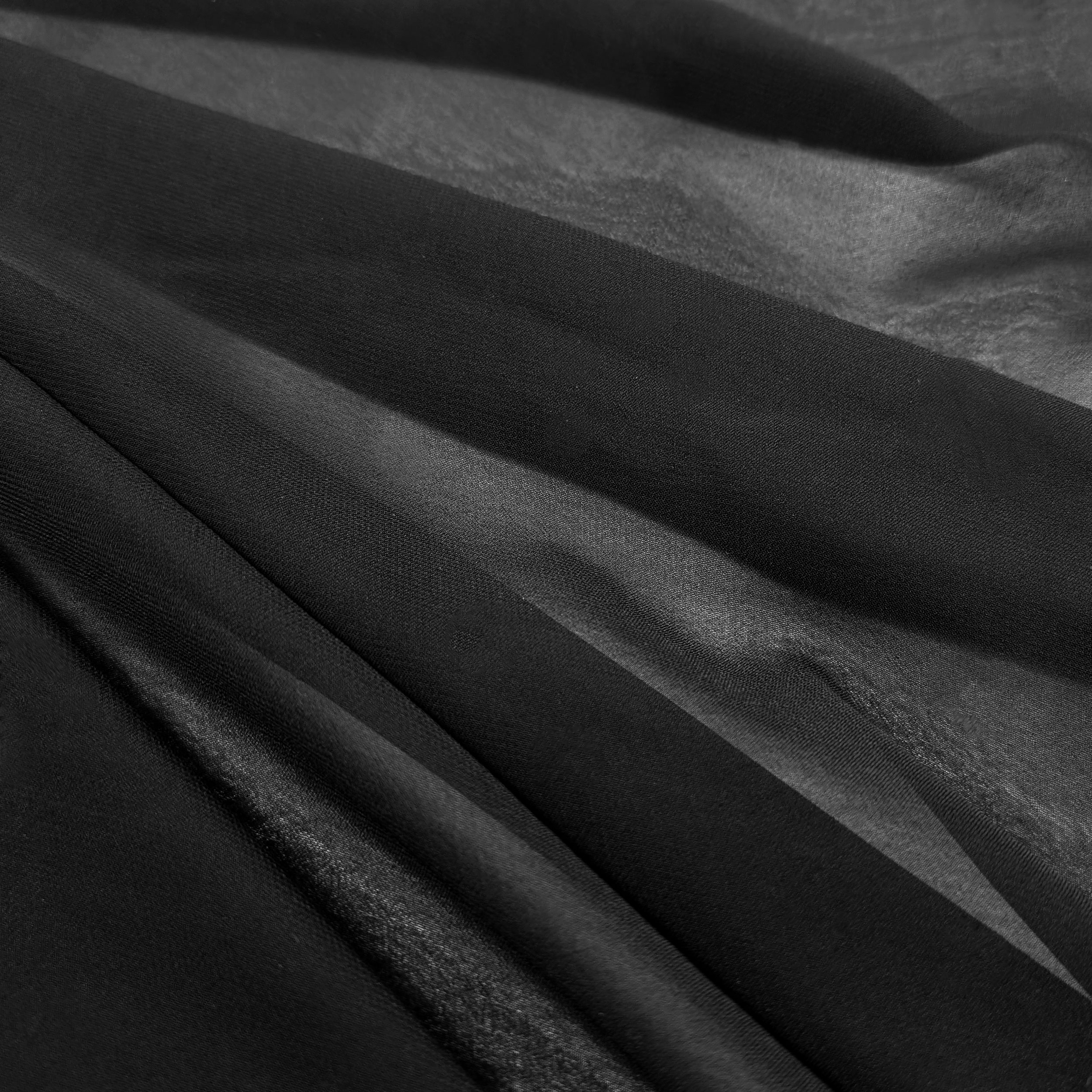 Chiffon Setato Schwarz