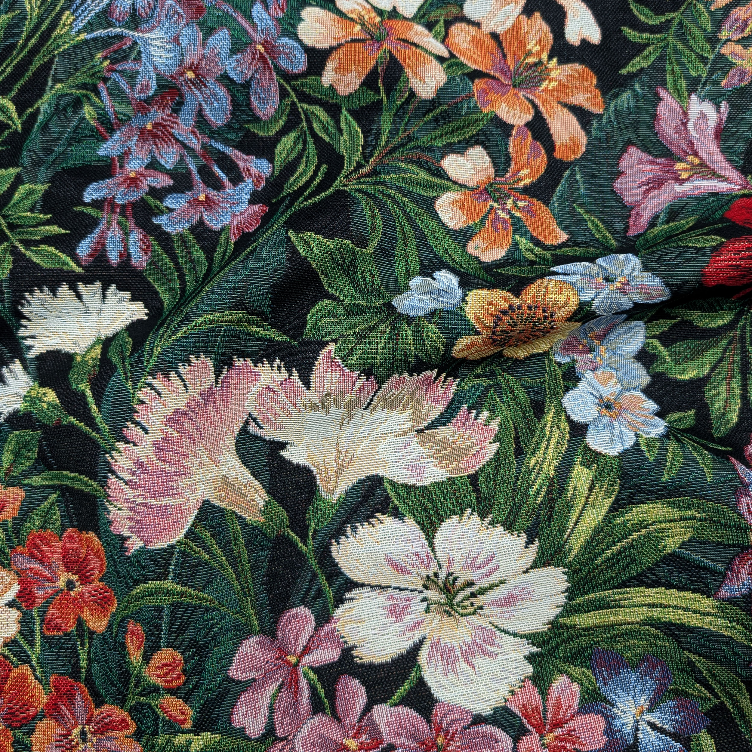 Tissu Gobelin Bouquet floral Fantaisie Image