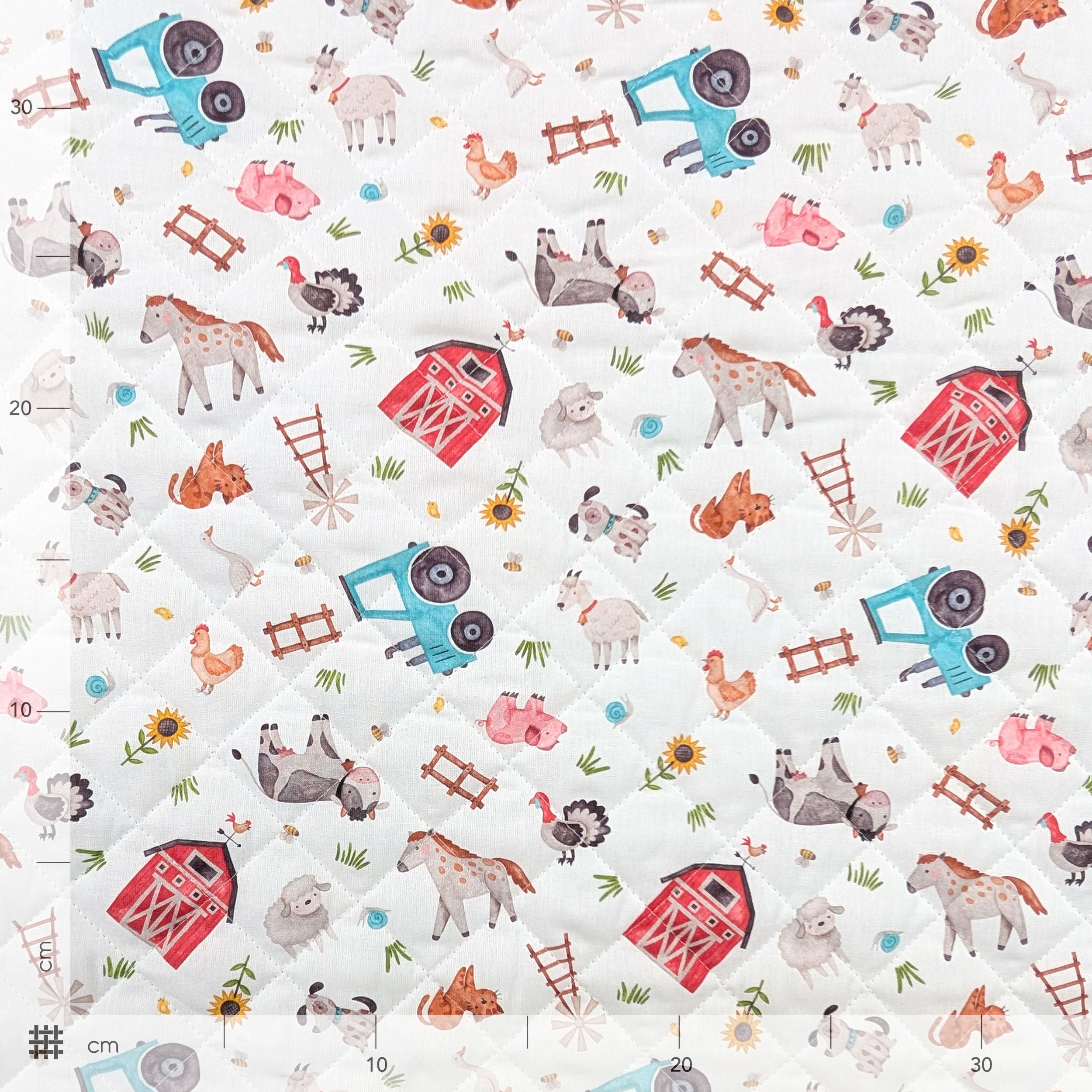 Fattoria Quilted Fabric Image
