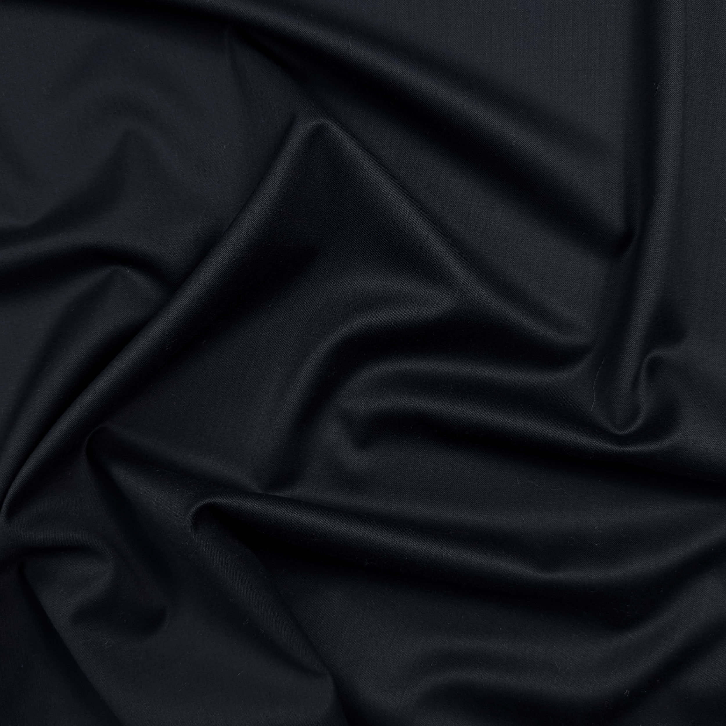 Pure Wool Blue Satin Image