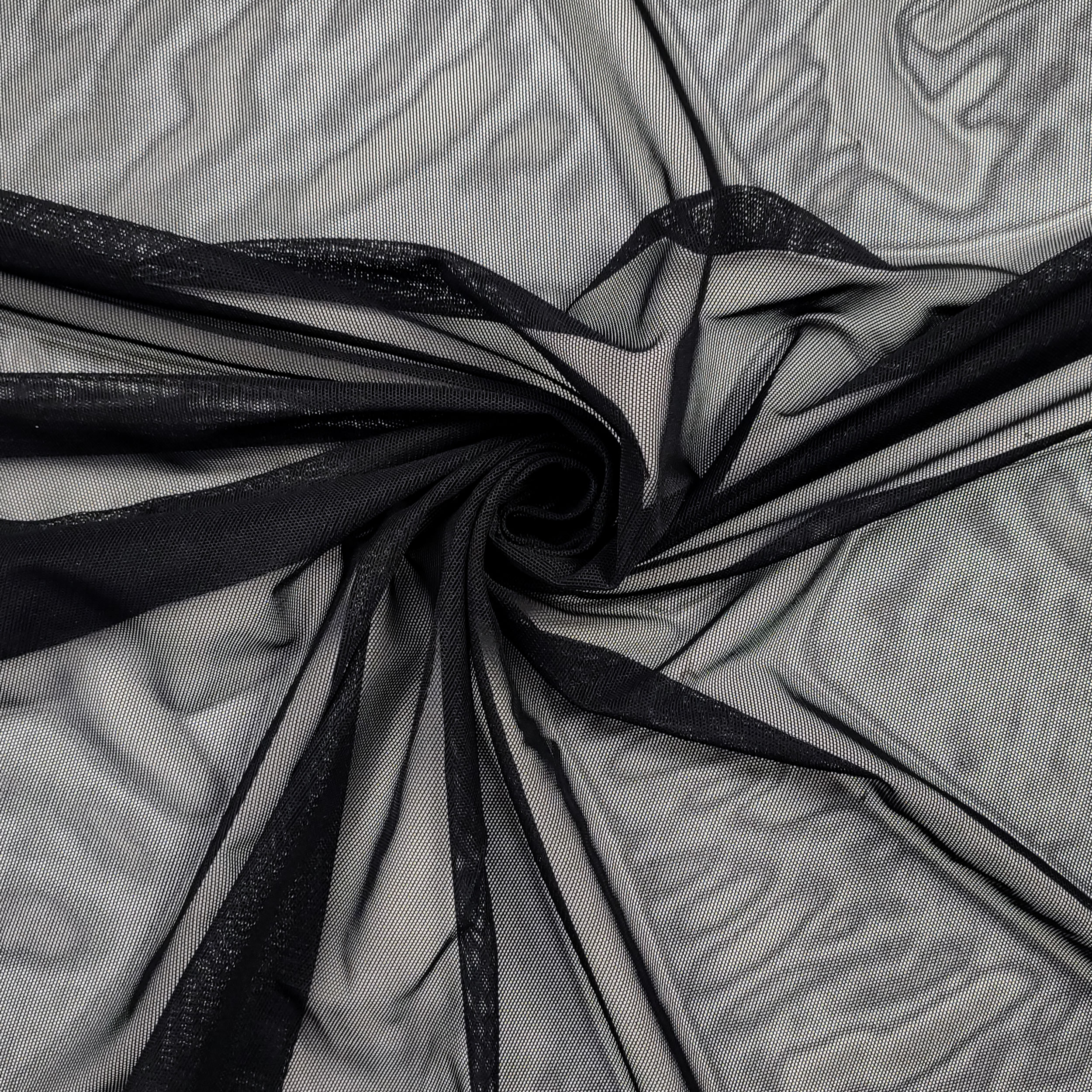 Bi-elastic plain tulle Image