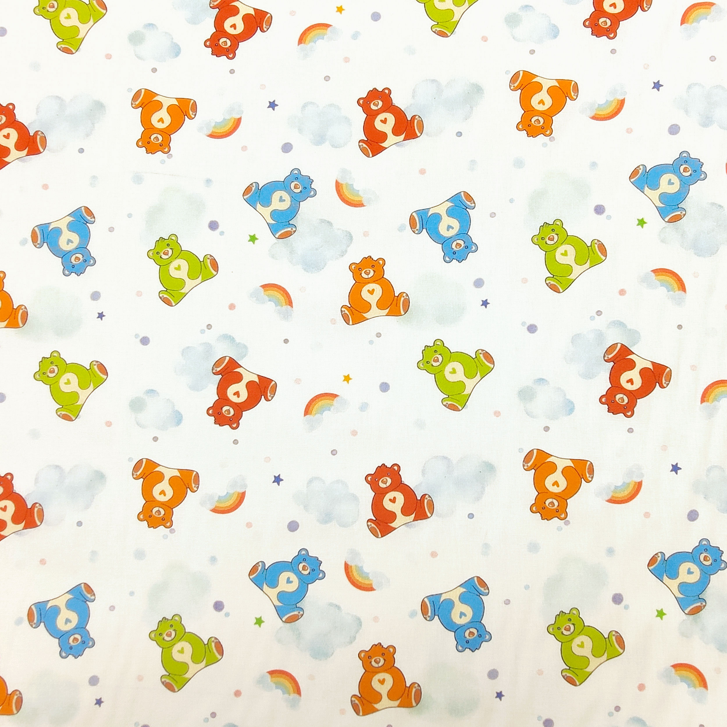 Sac de couchage d'été Teddy Bears Clouds and Rainbows Image