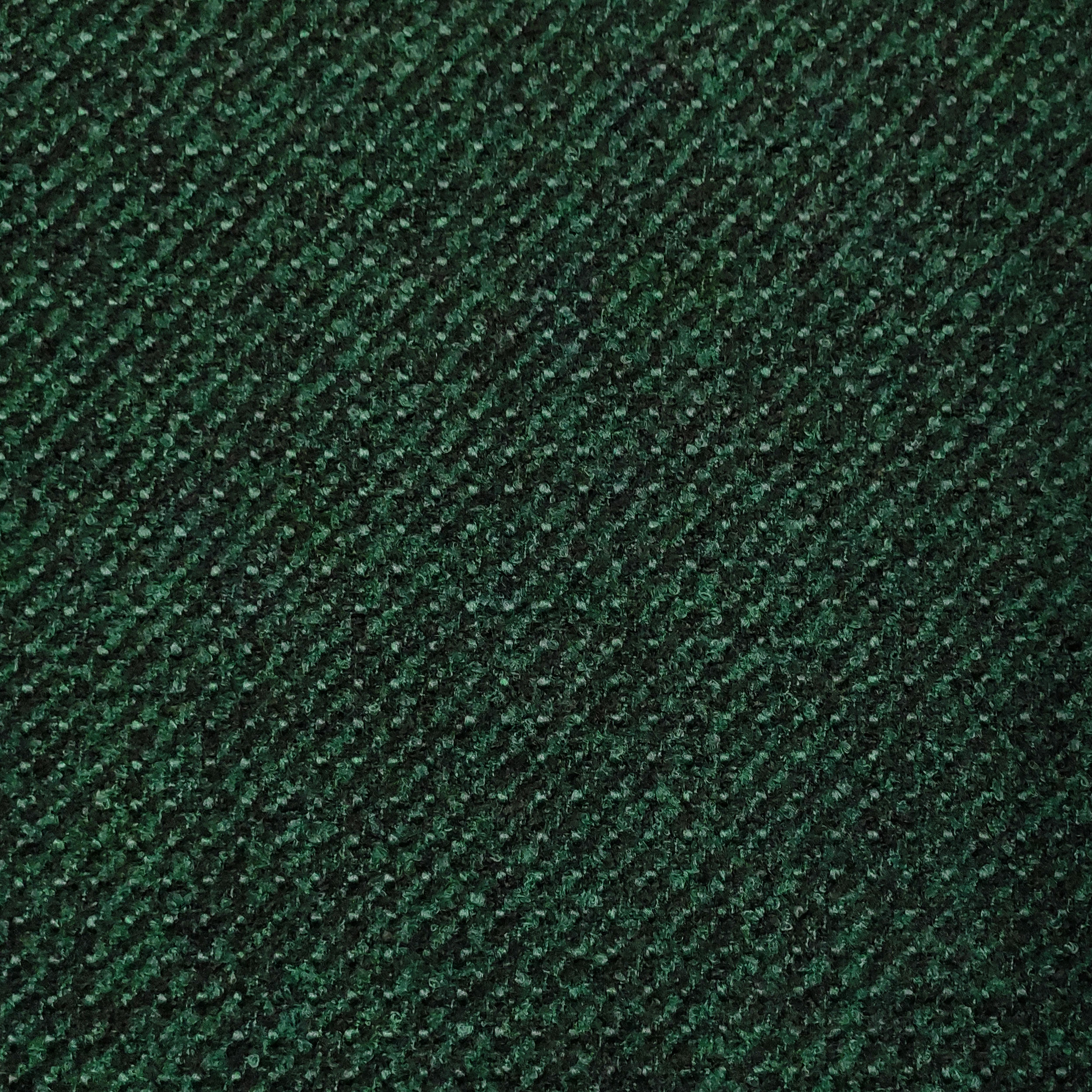 Manteau en tweed vert et noir