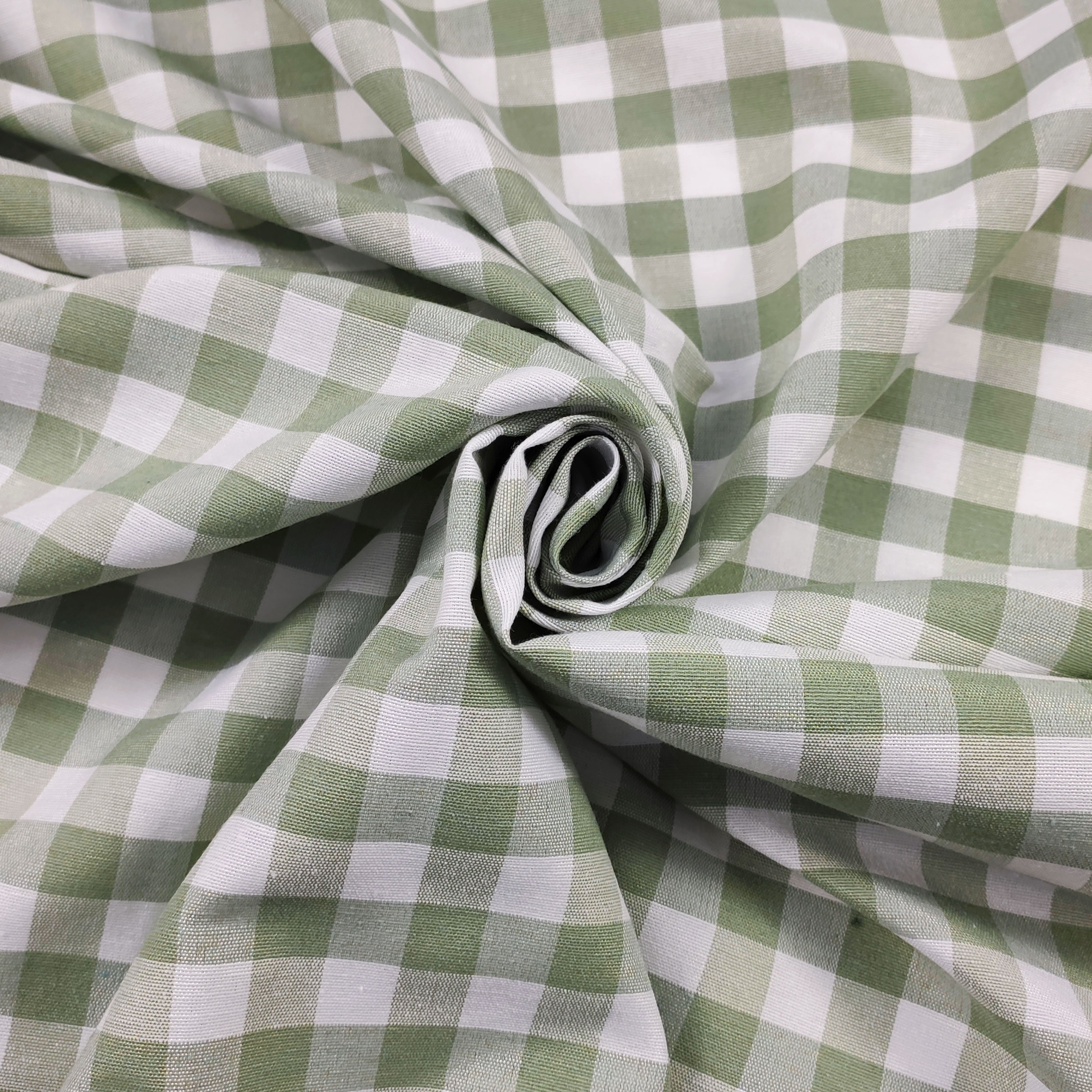 Yarn Dyed Fabric for Check Pattern Tablecloth Image