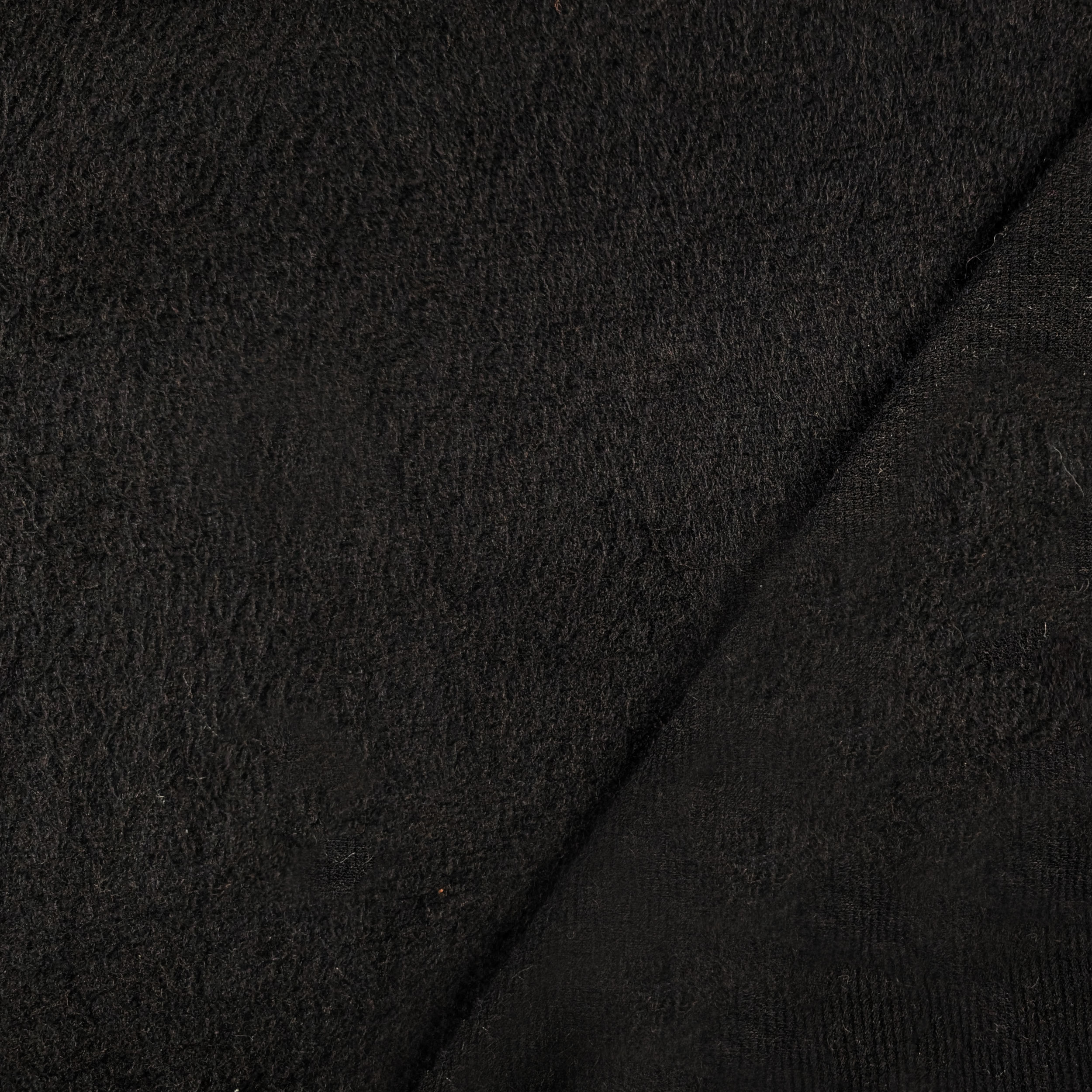 Heavyweight Black Solid Fabric Image