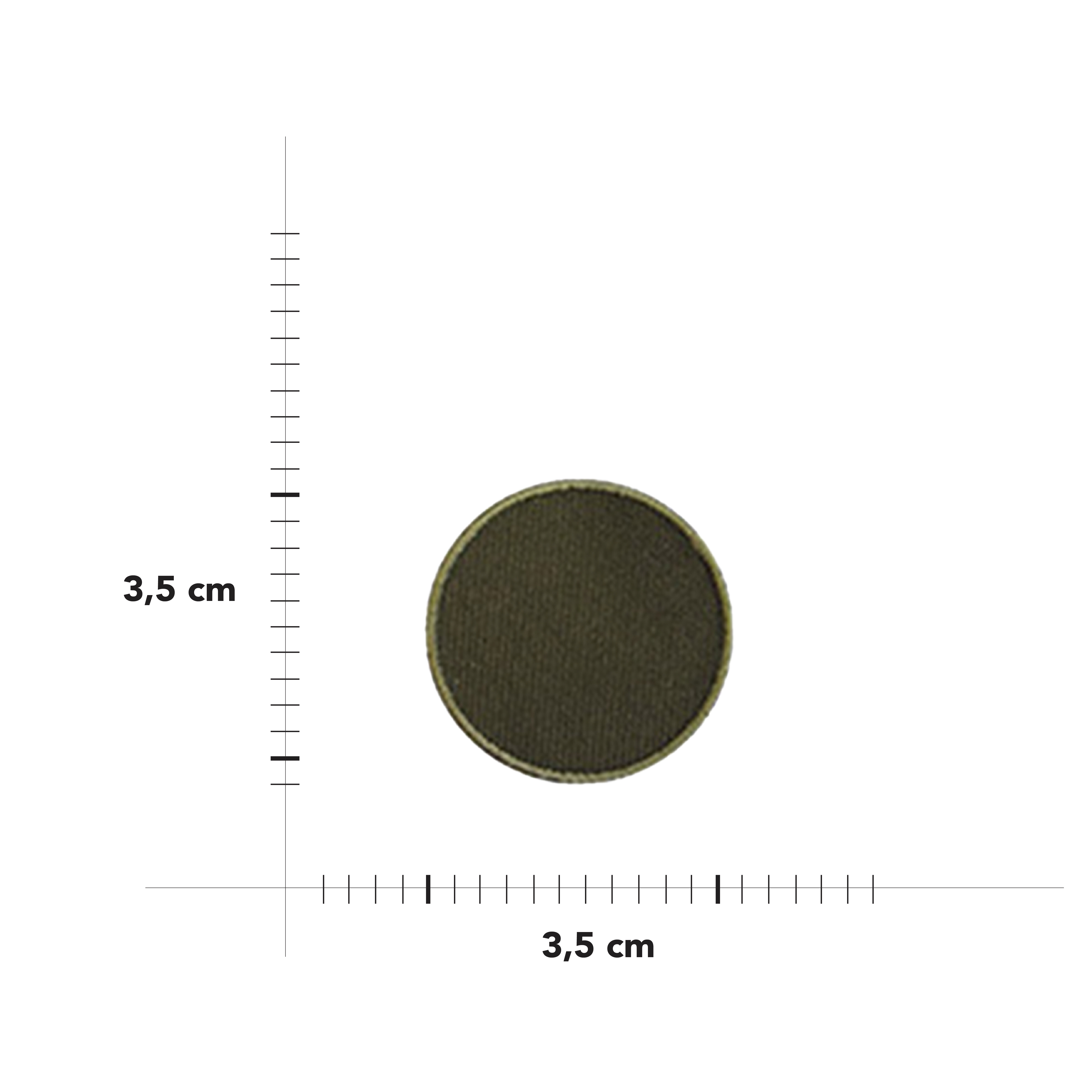 Military Round Thermoadhesive Application Image