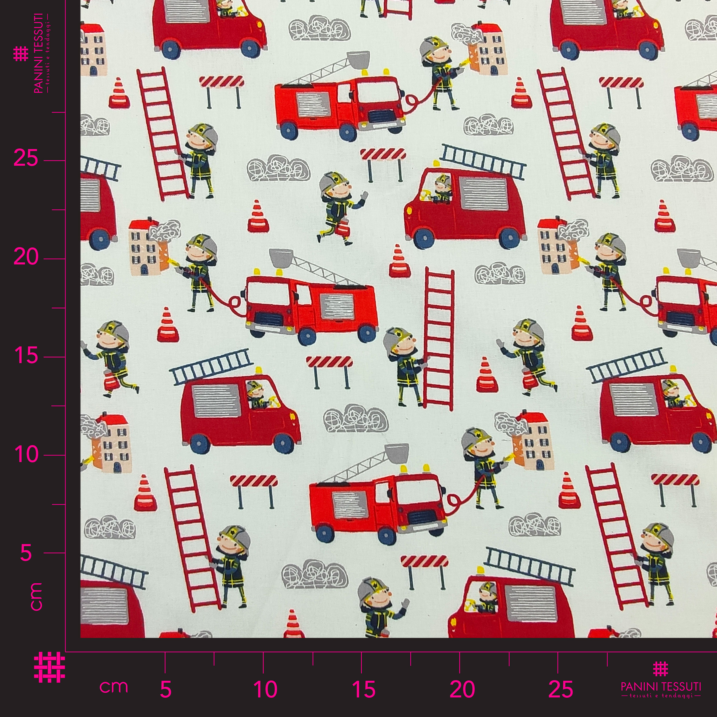 Children's Wear Cotton - Firefighters Image