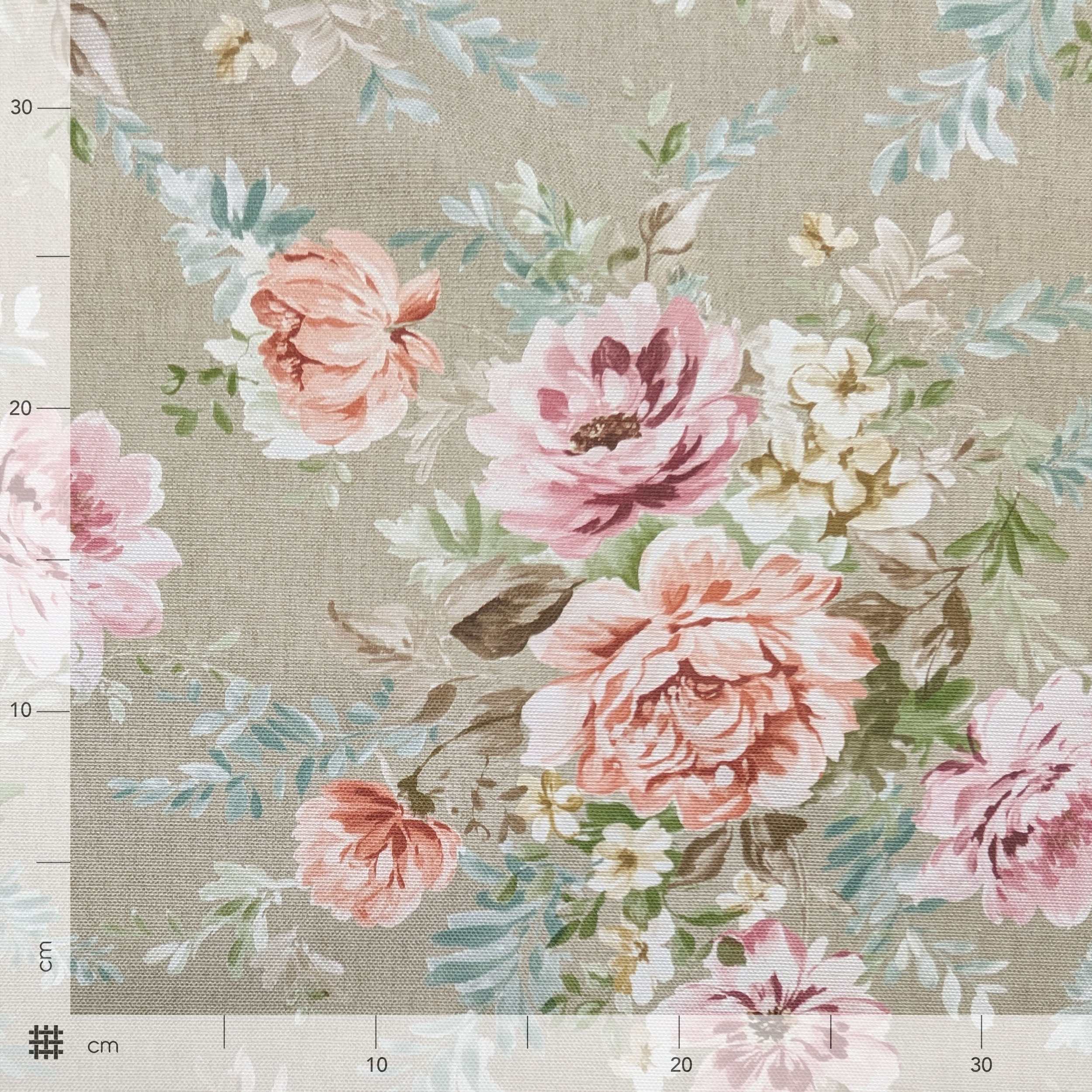 Fabric Decor Flowers Image