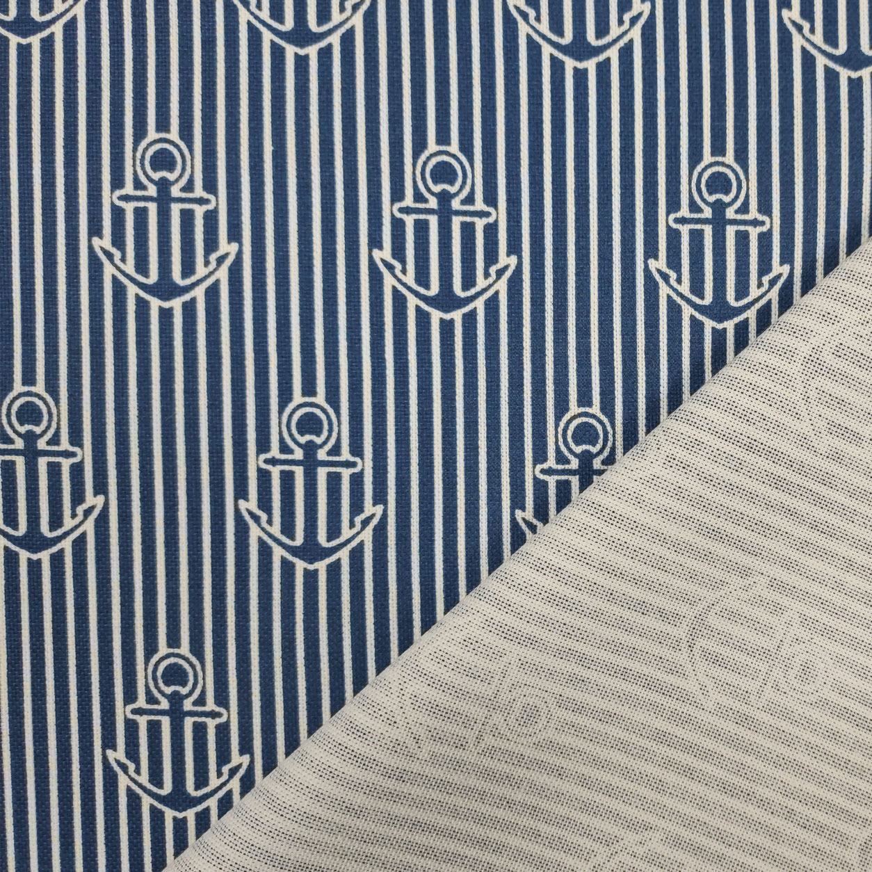 Half Panama - Anchors and Stripes