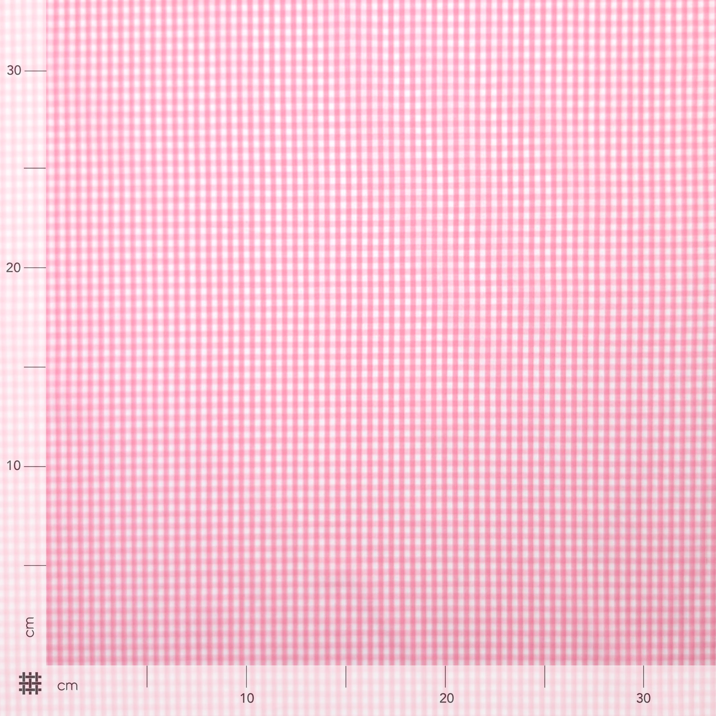 Cotton for Shirting Quadrettini Pink Image