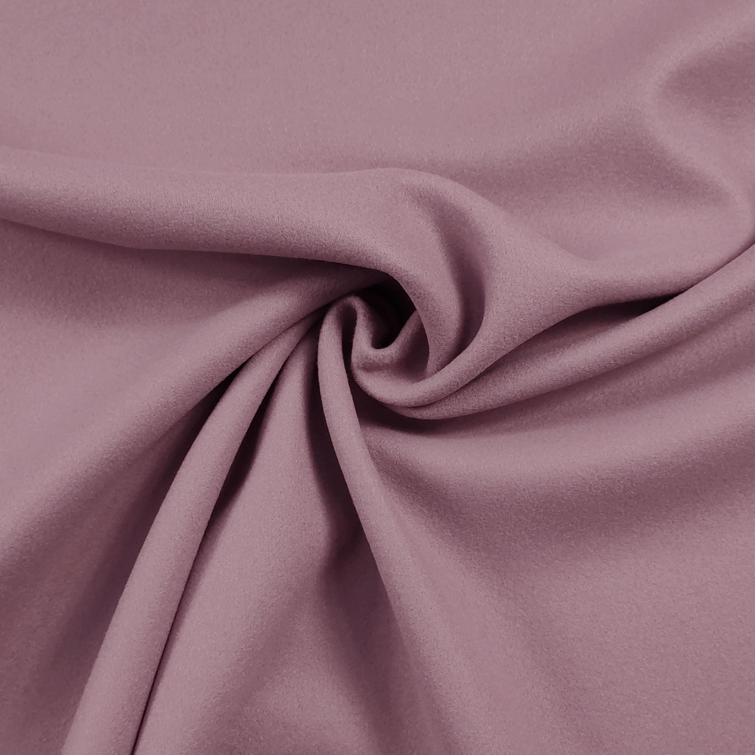 Manteau uni rose antique