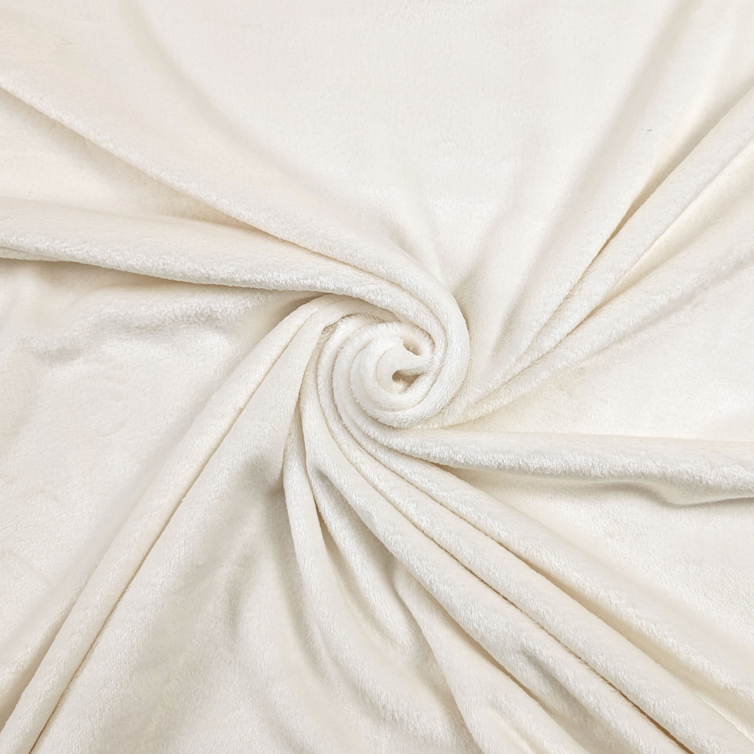 Plain Plush Fleece Fabric Image