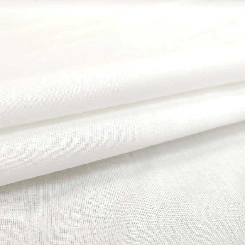 Tissu découpé 100% coton pour motifs blanc 150x150 cm Image