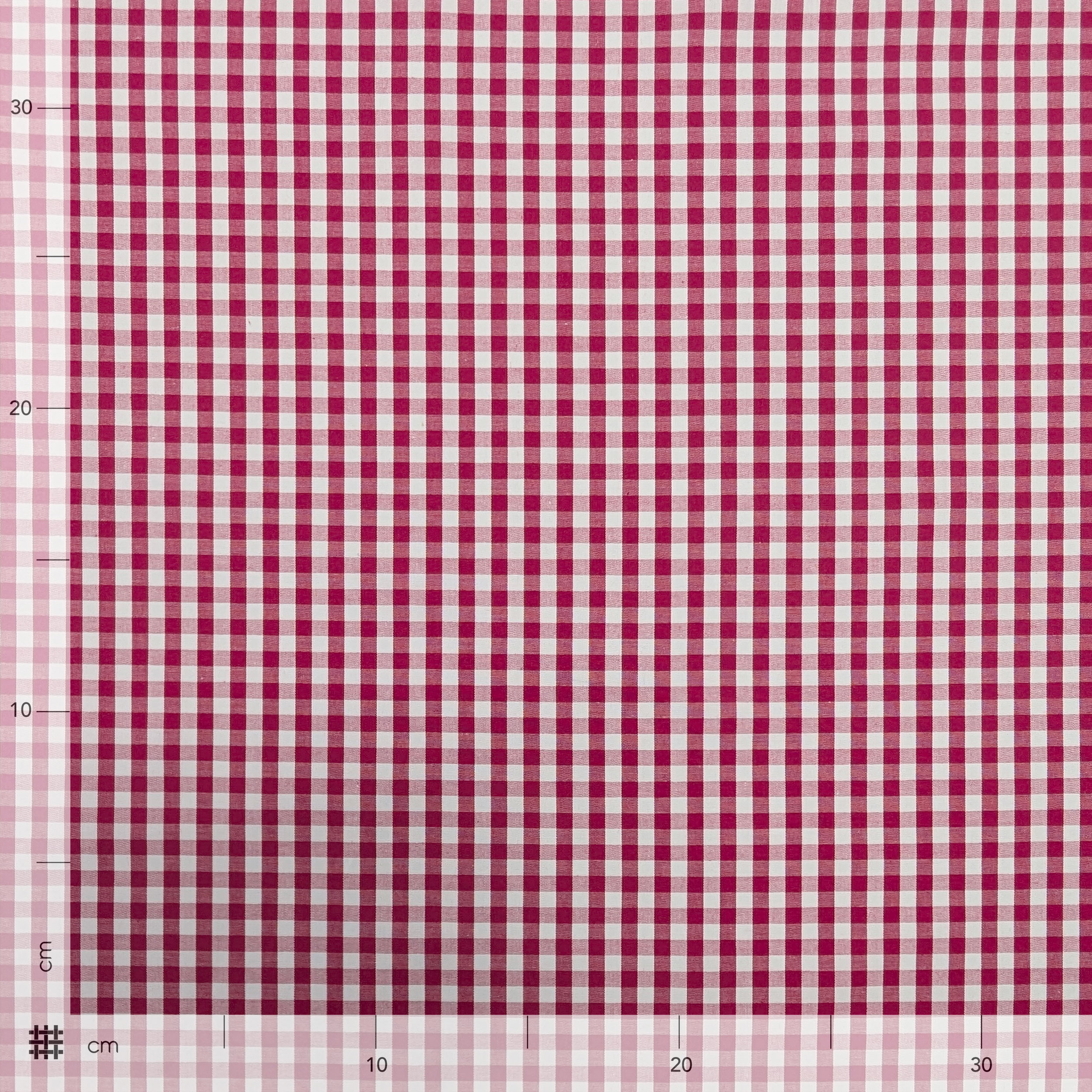 Red Check Cotton for Shirts Image