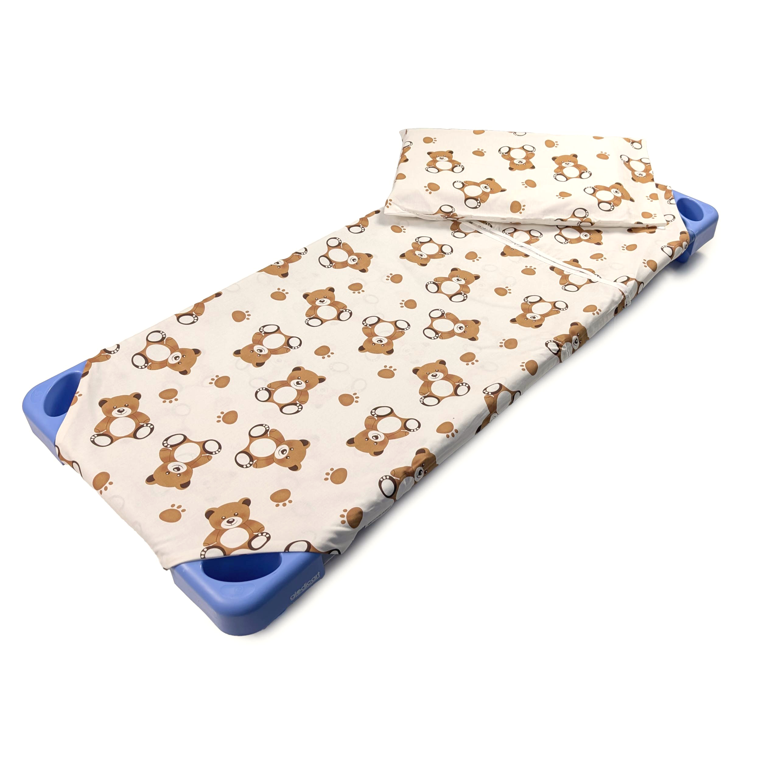 Contoured Summer Sleeping Bag for Orsetti Camp Beds – White Background Image